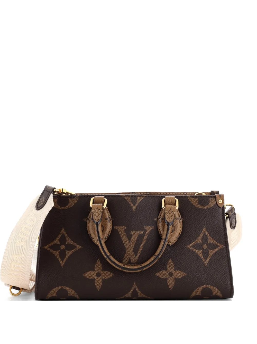 OnTheGo Tote Reverse Monogram Giant East West shoulder bag