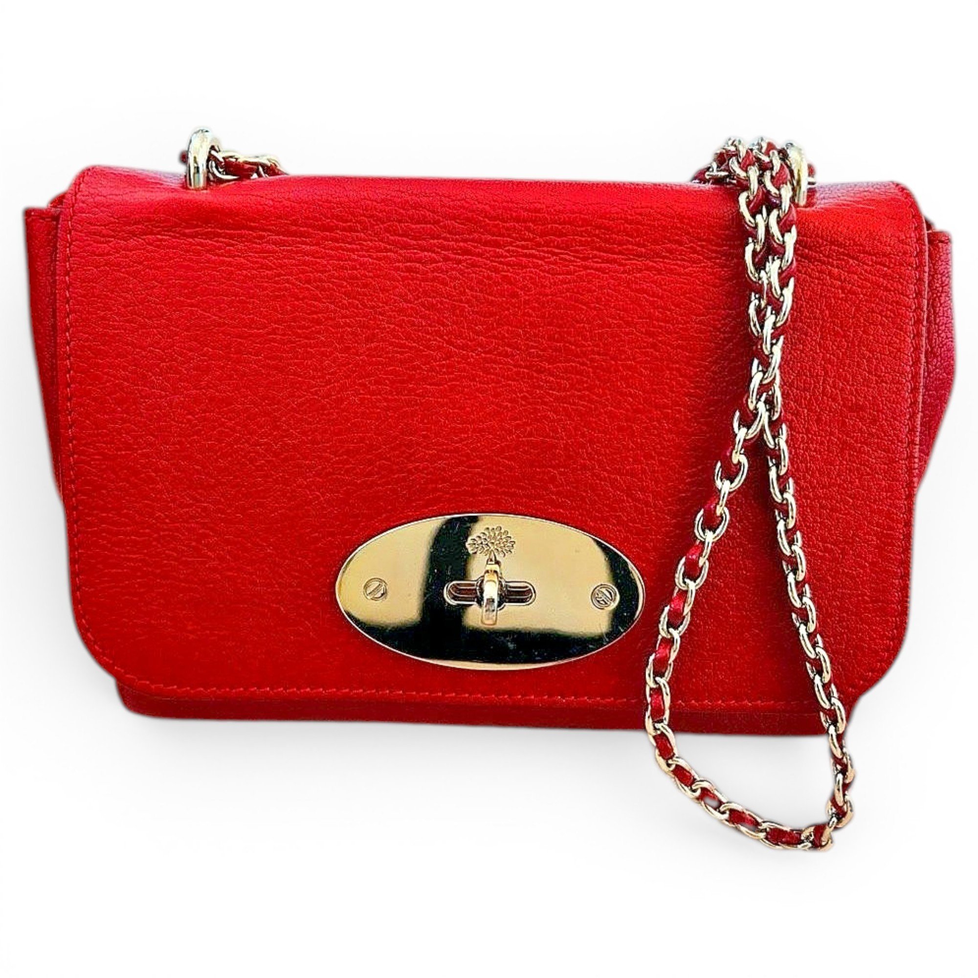 Lily leather handbag