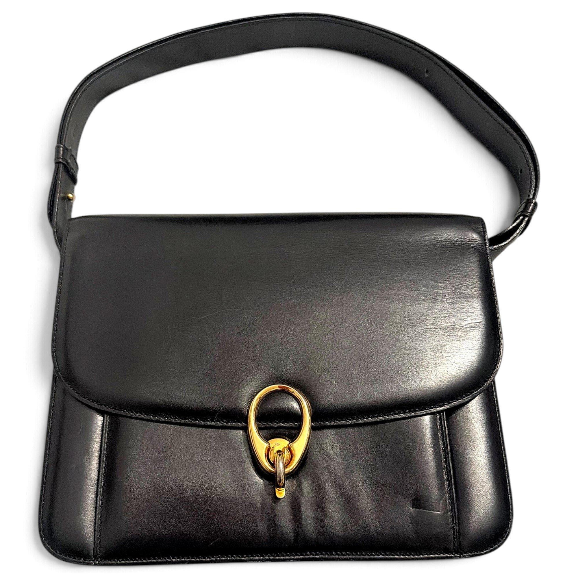 Classic leather handbag