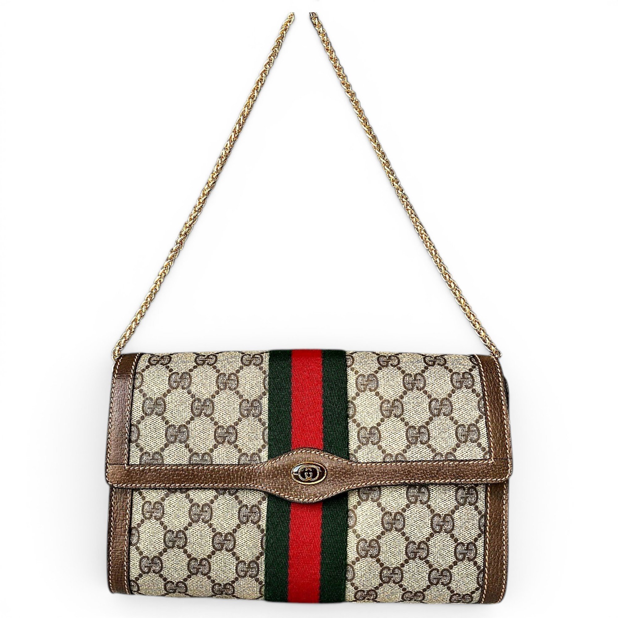 Gucci Ophidia Chain Wallet leather crossbody bag