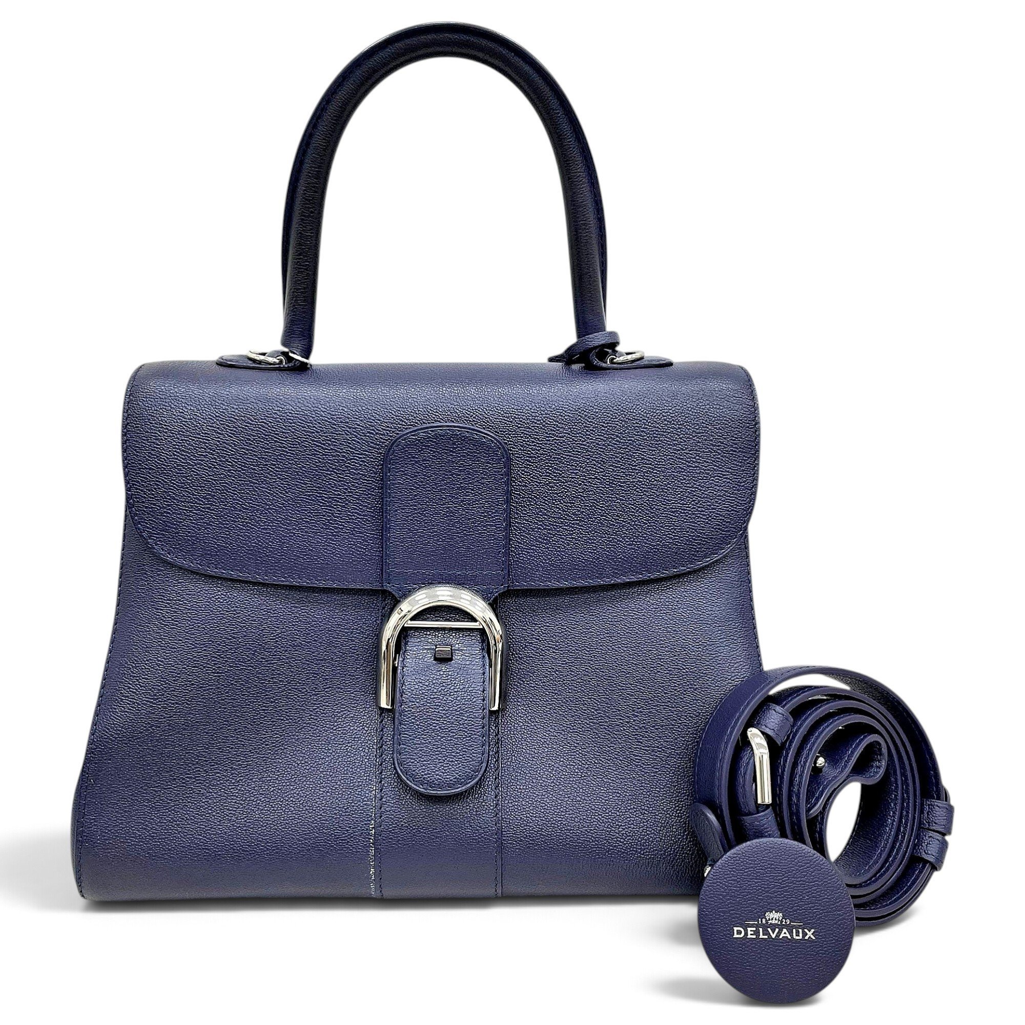 Brillant leather handbag
