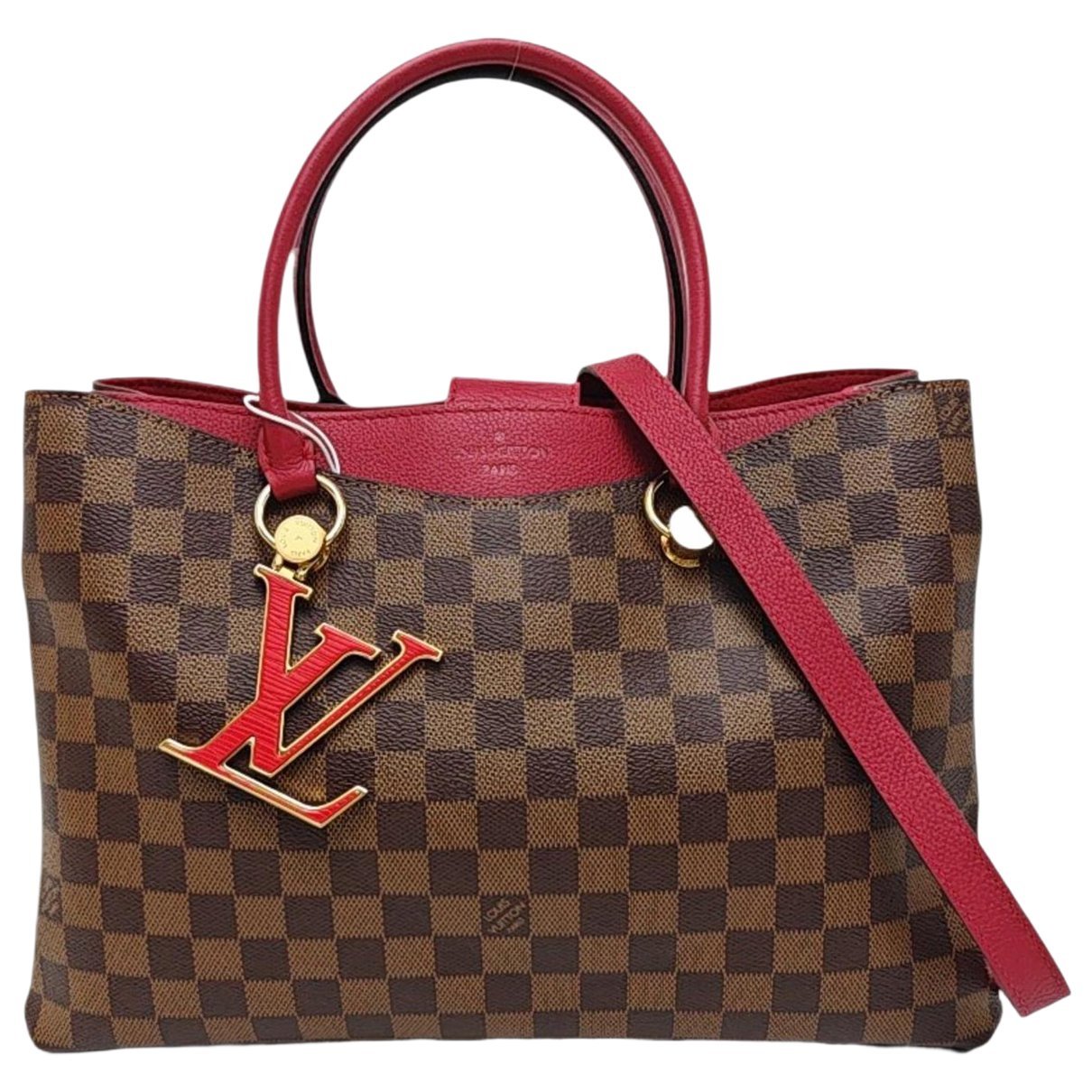LV Riverside leather handbag