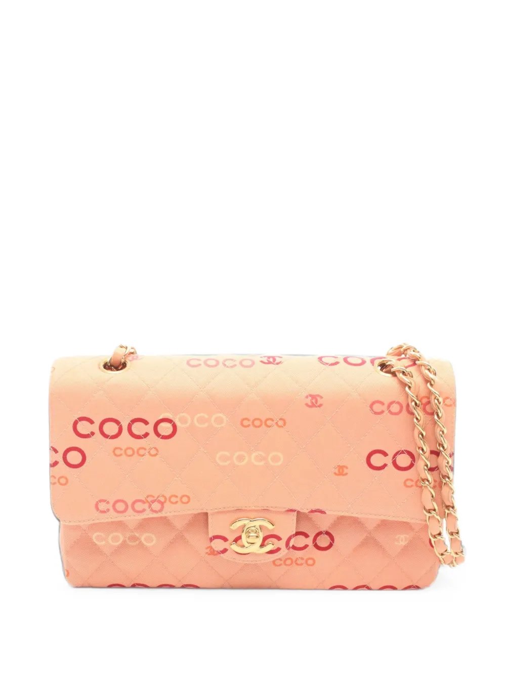 2002-2003 Coco print matelassé shoulder bag