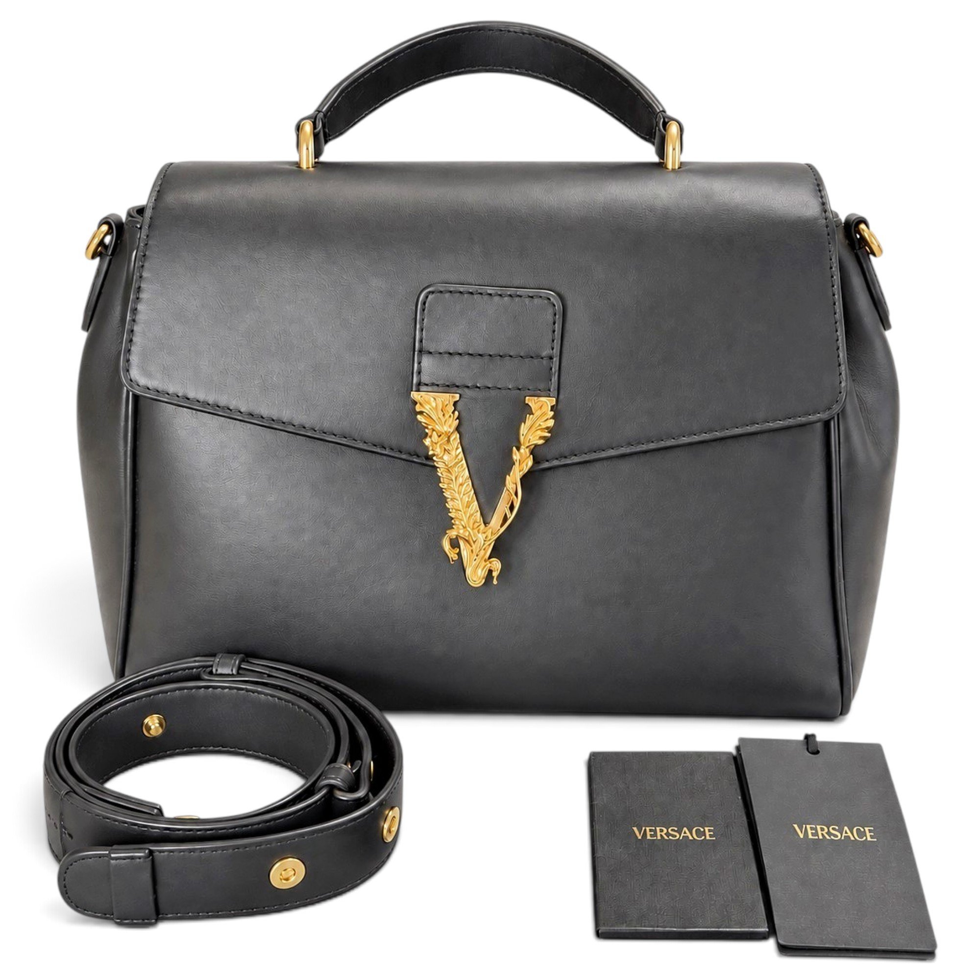 Virtus leather handbag