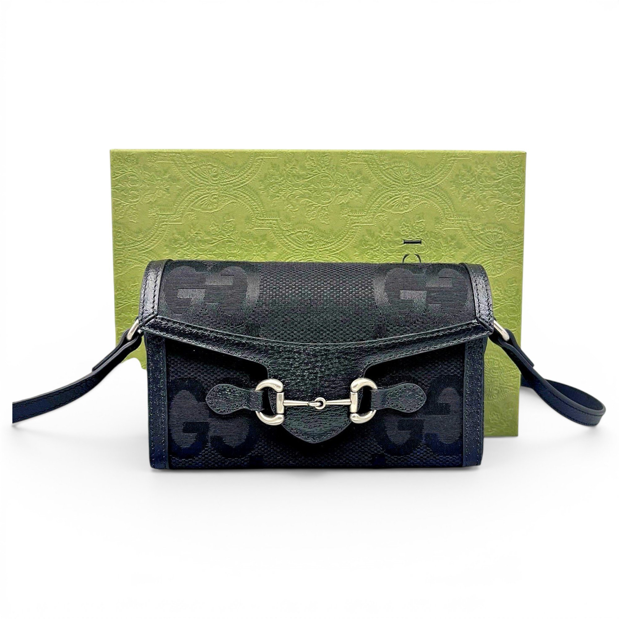 Horsebit 1955 Chain Wallet cloth crossbody bag