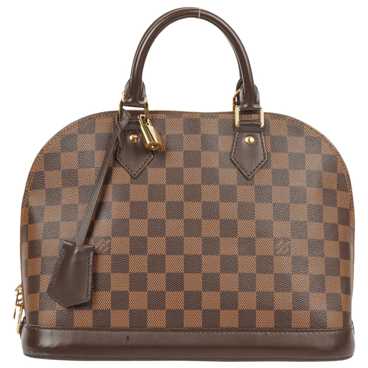 Louis Vuitton Alma cloth handbag
