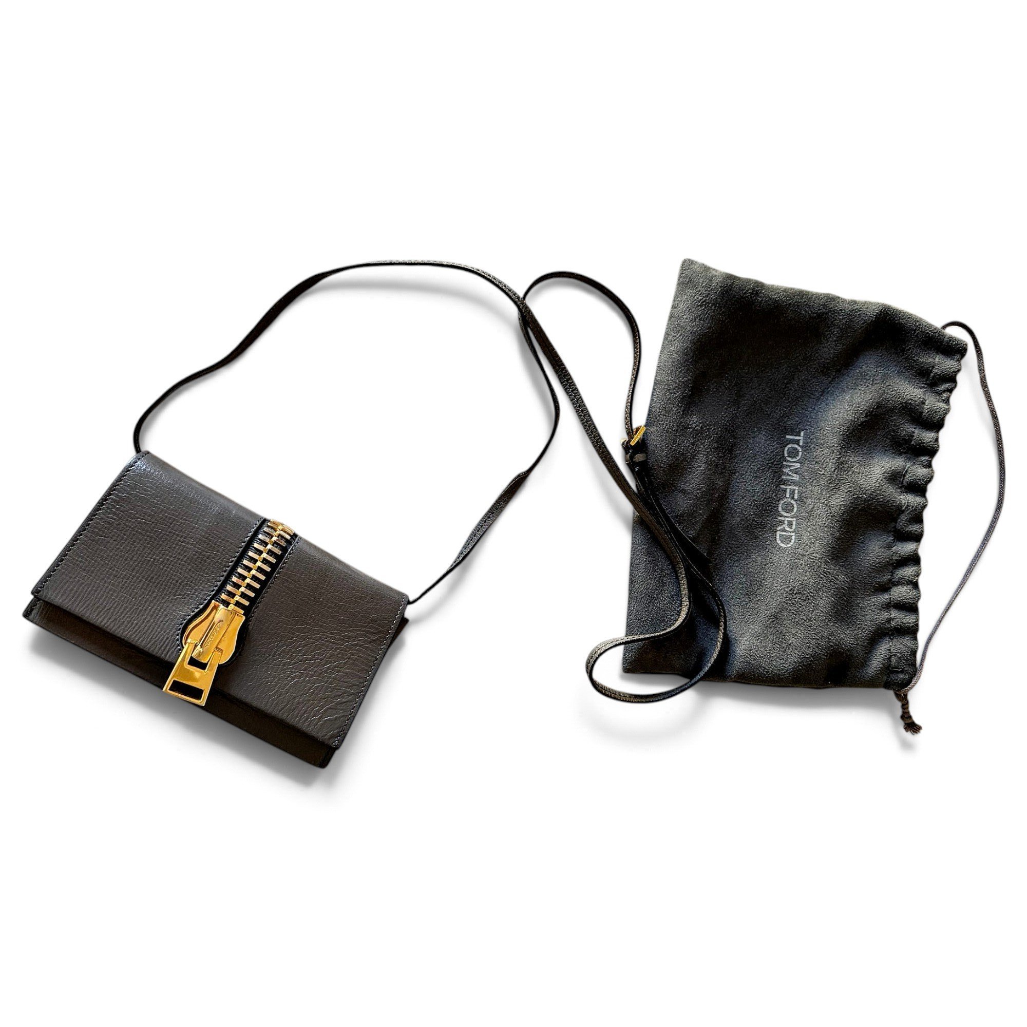 Leather crossbody bag