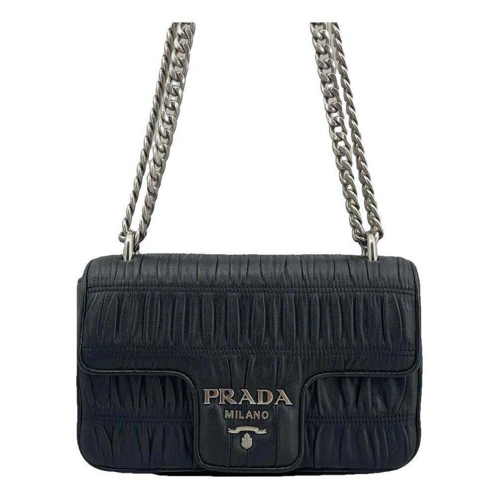 Diagramme leather crossbody bag