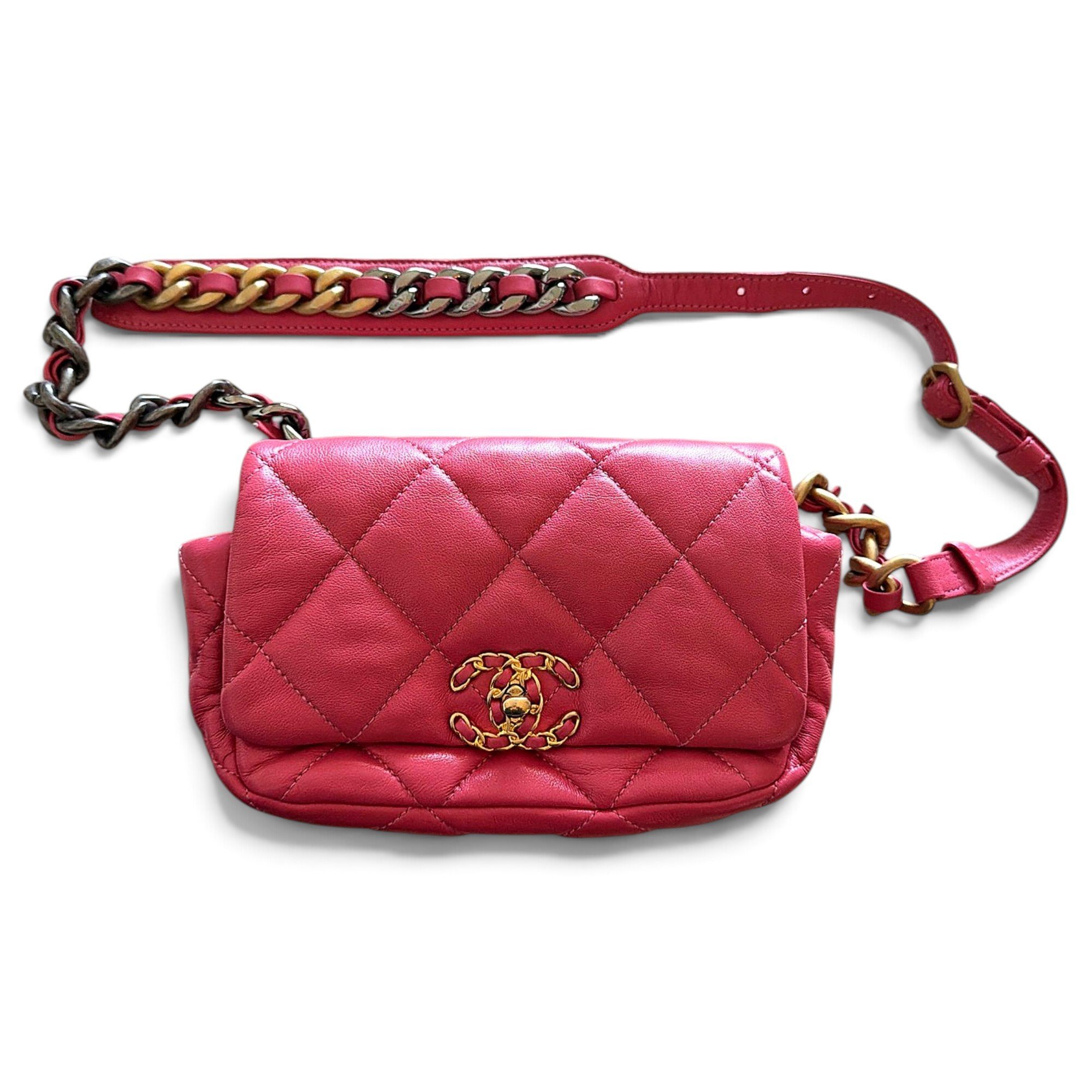 Chanel 19 leather crossbody bag