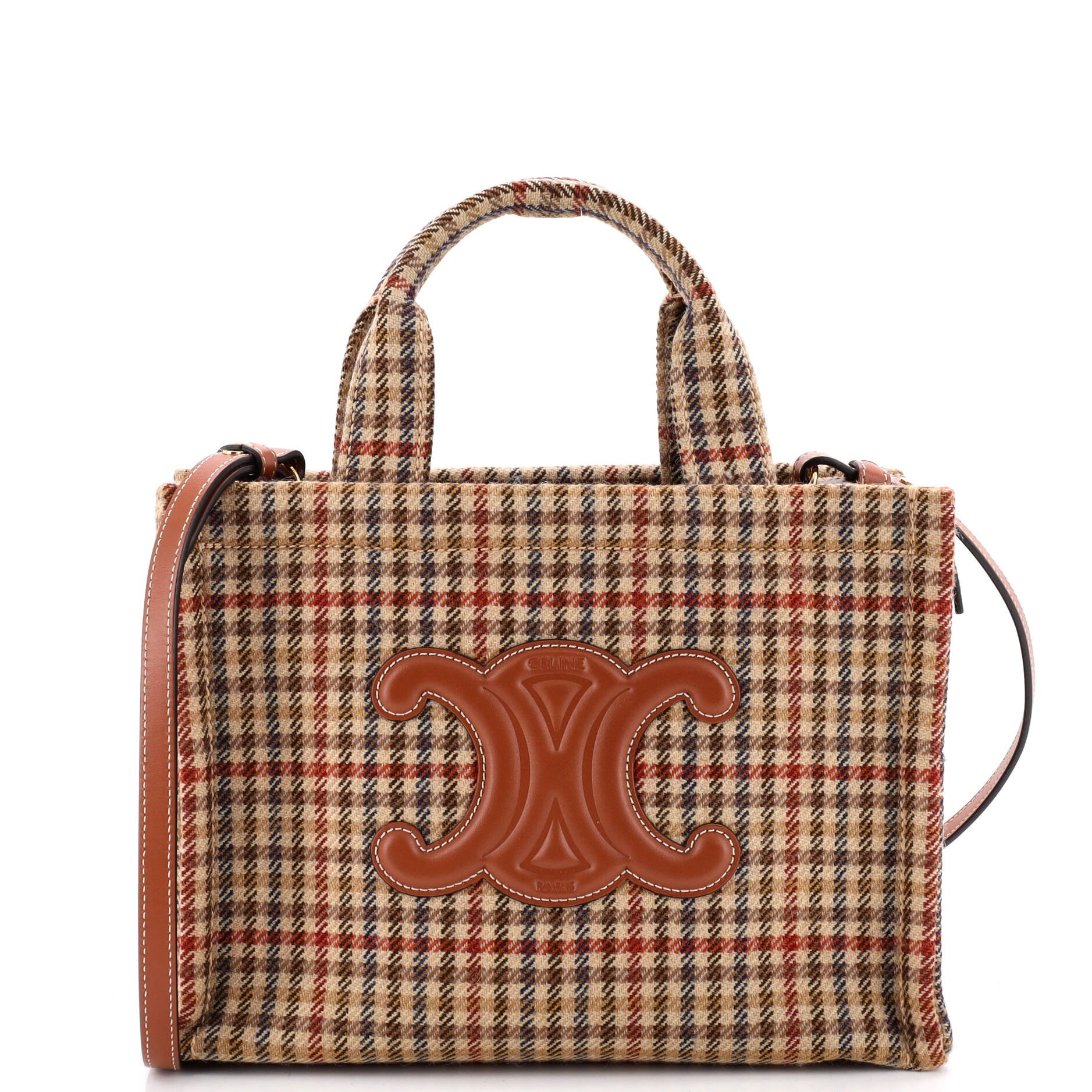 Cabas Thais Tote Tweed Small