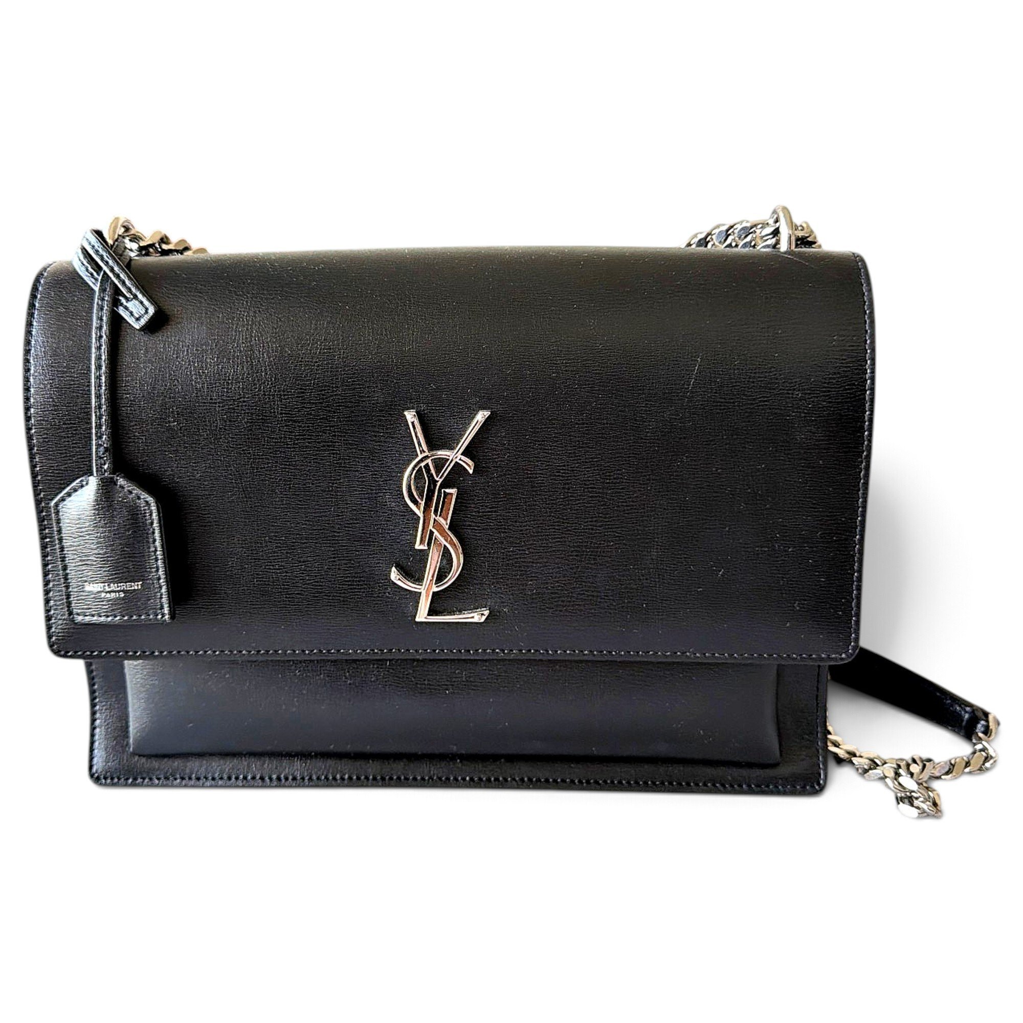 Sunset leather handbag