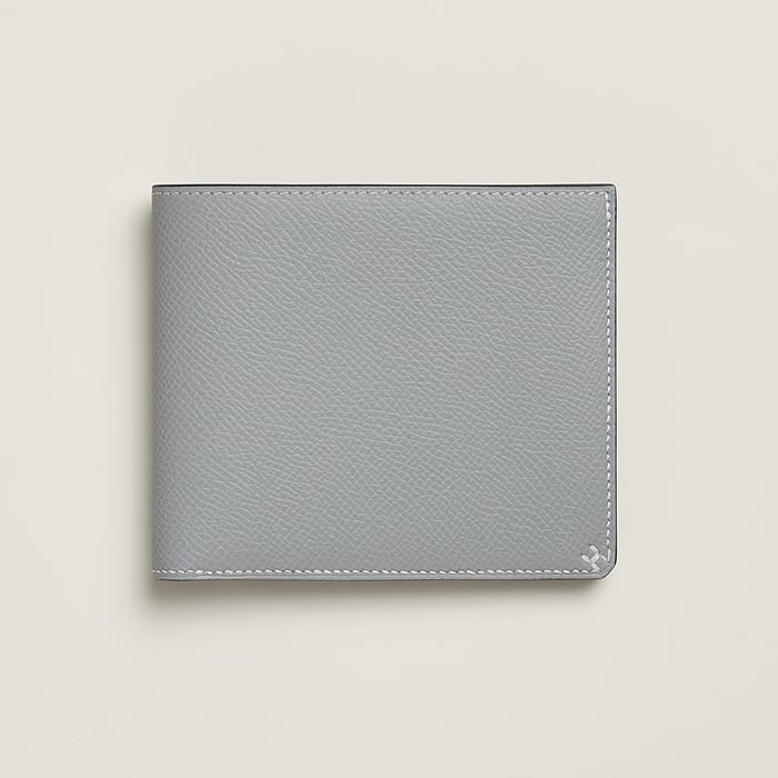 Gris Pantin H Sellier Compact Wallet
