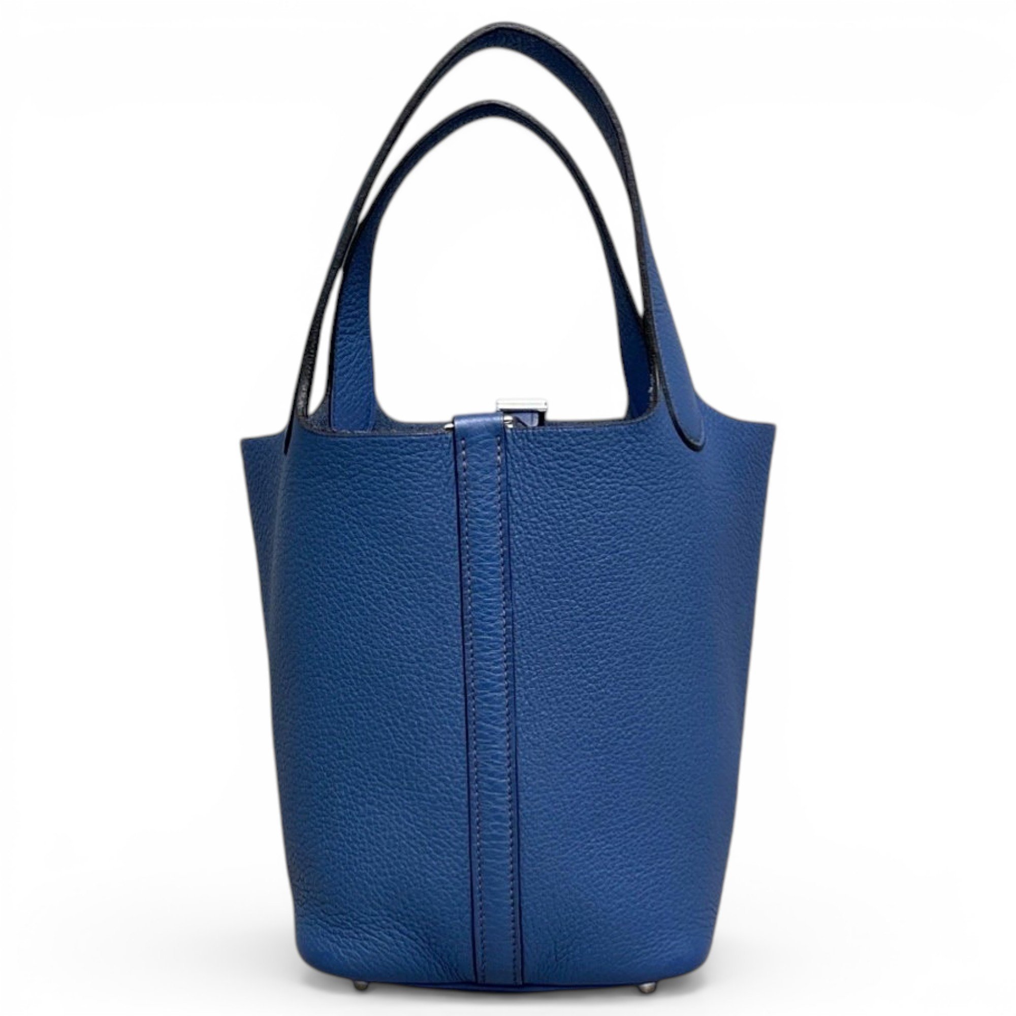 Picotin leather handbag