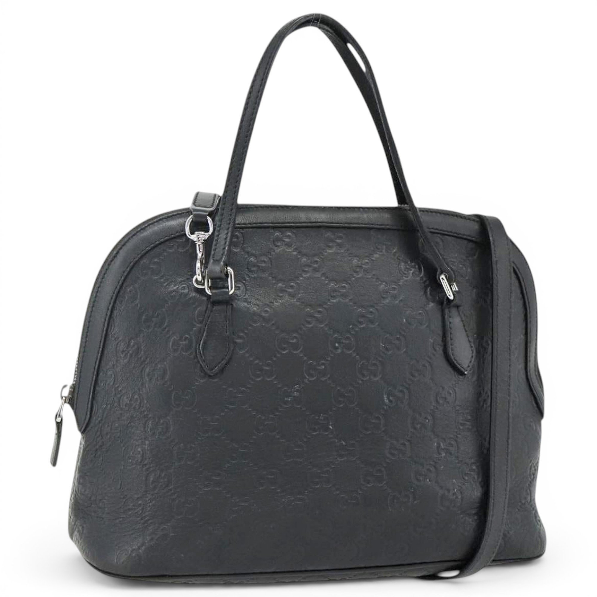 Leather handbag
