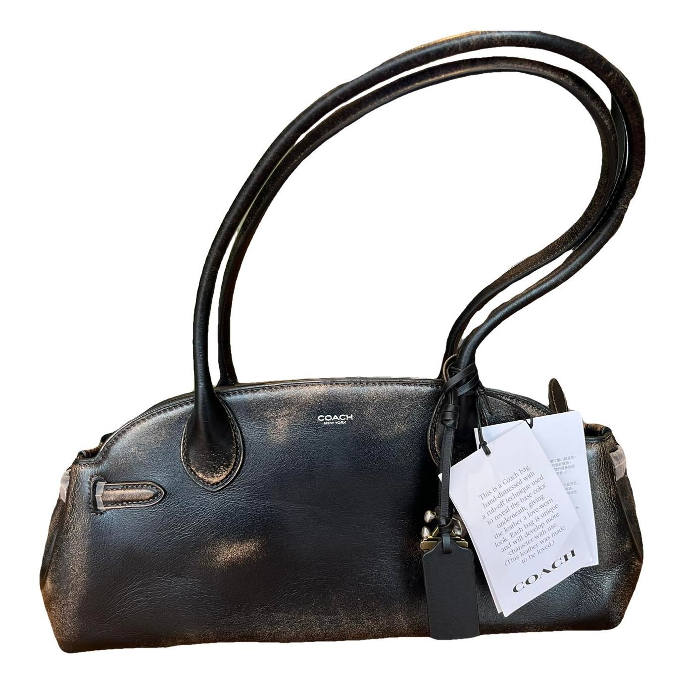 Leather handbag