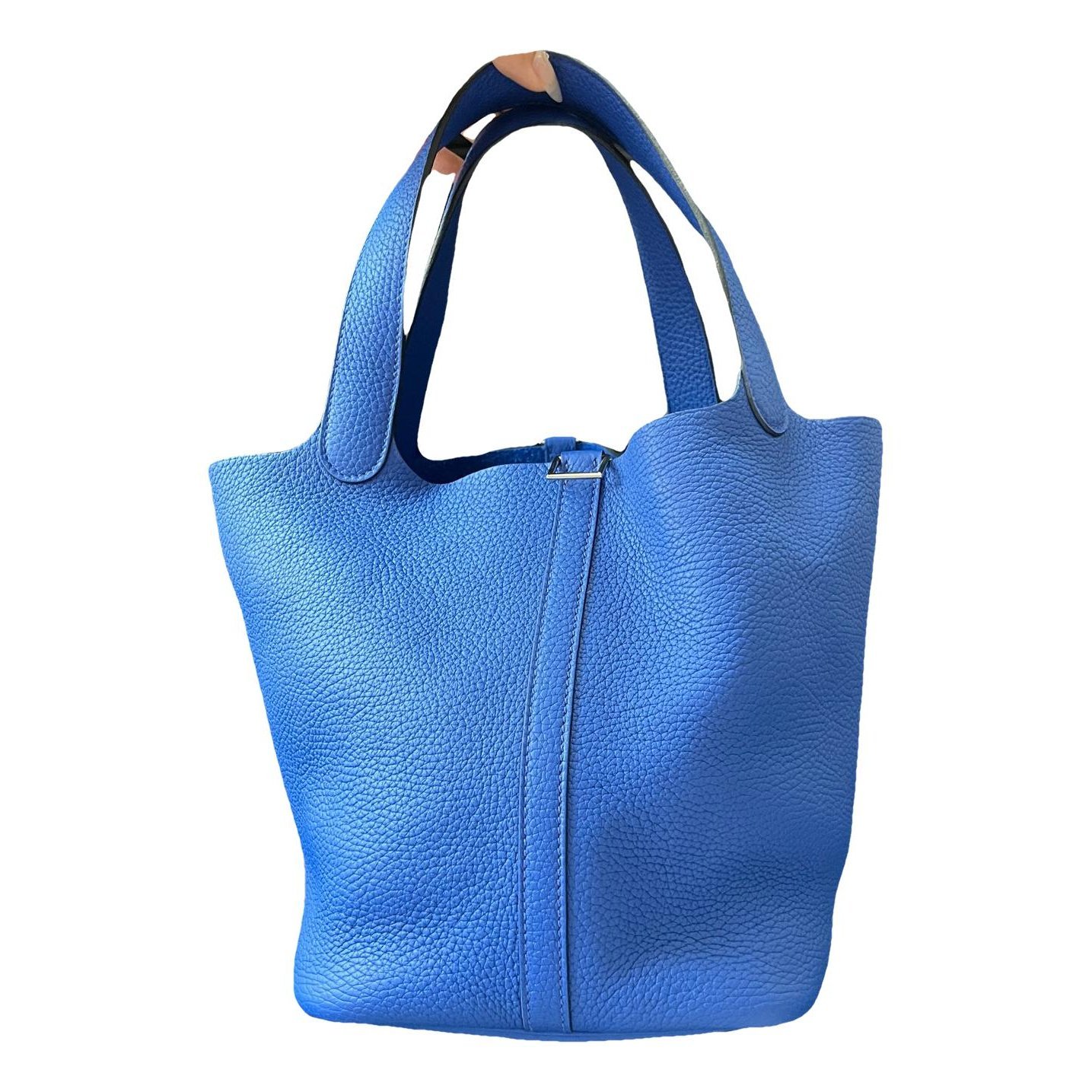 Picotin leather handbag