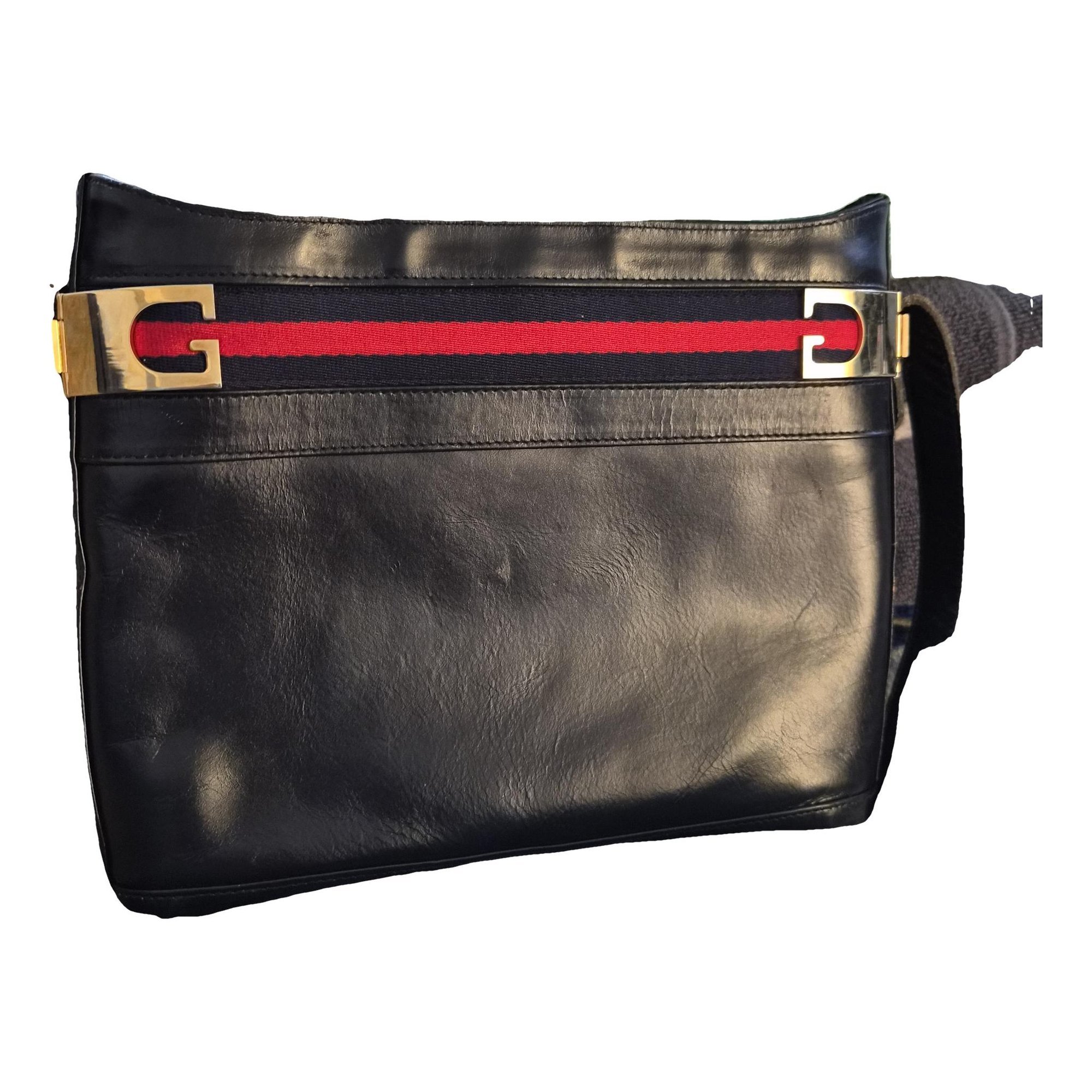 Leather crossbody bag