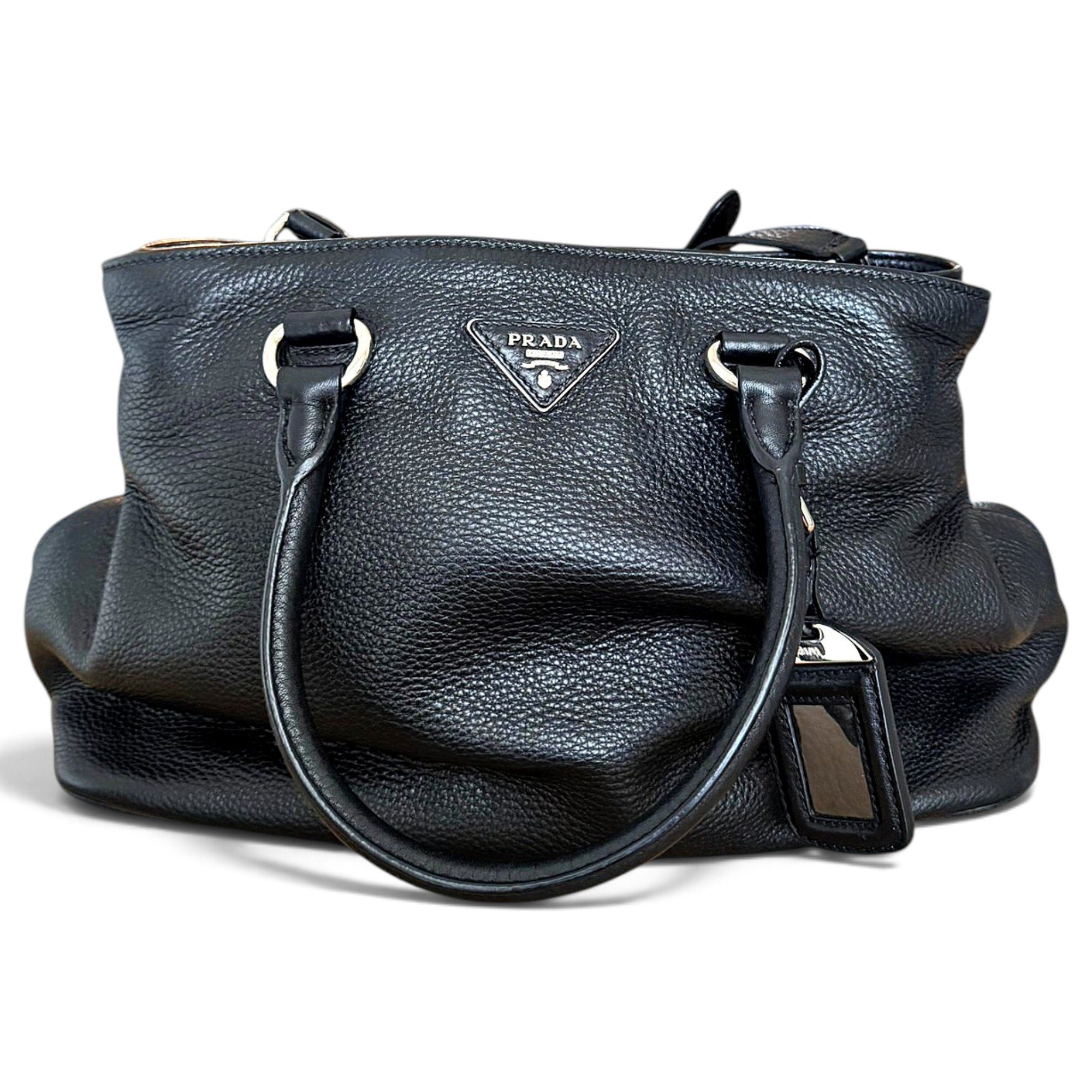 Leather crossbody bag