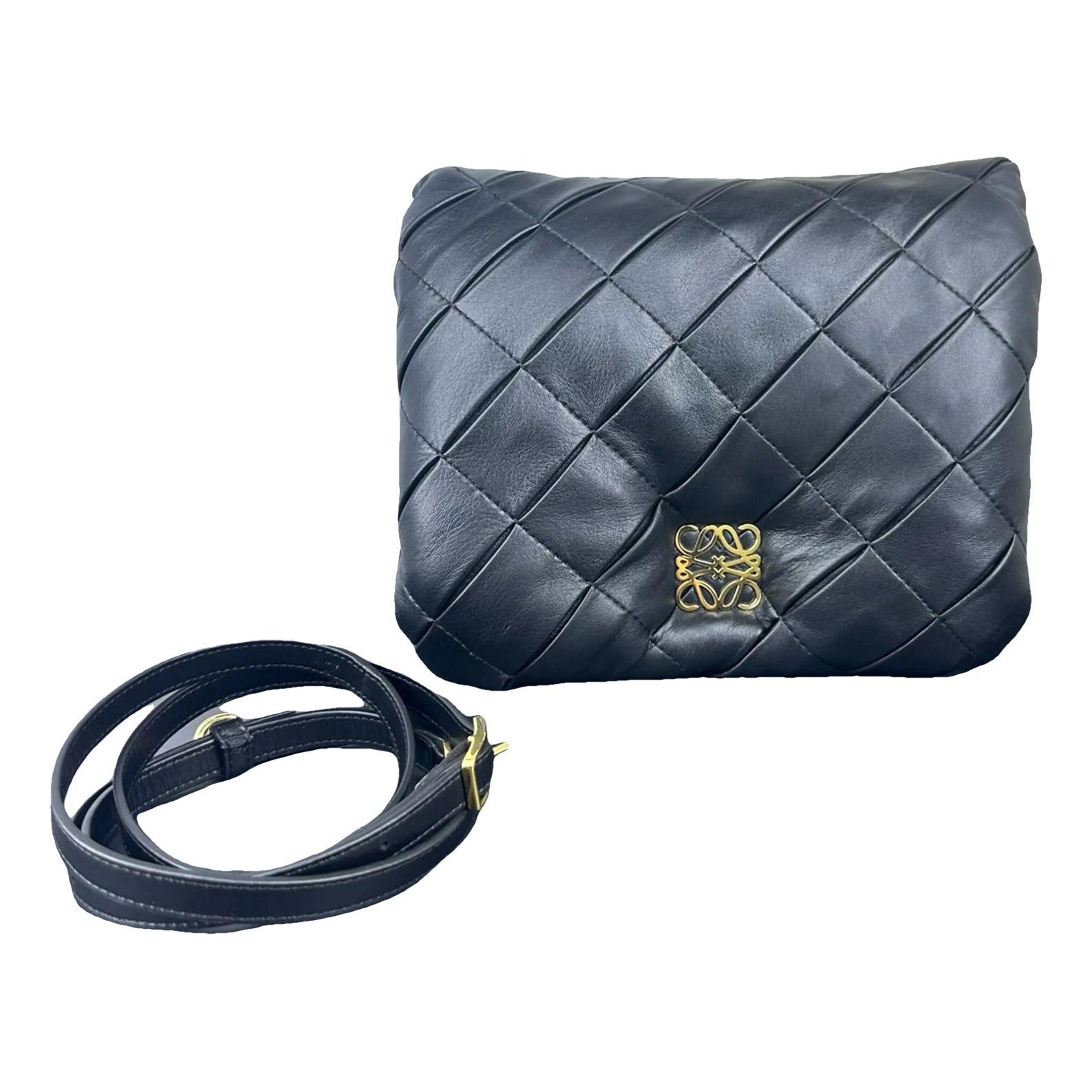 Goya Puffer leather handbag