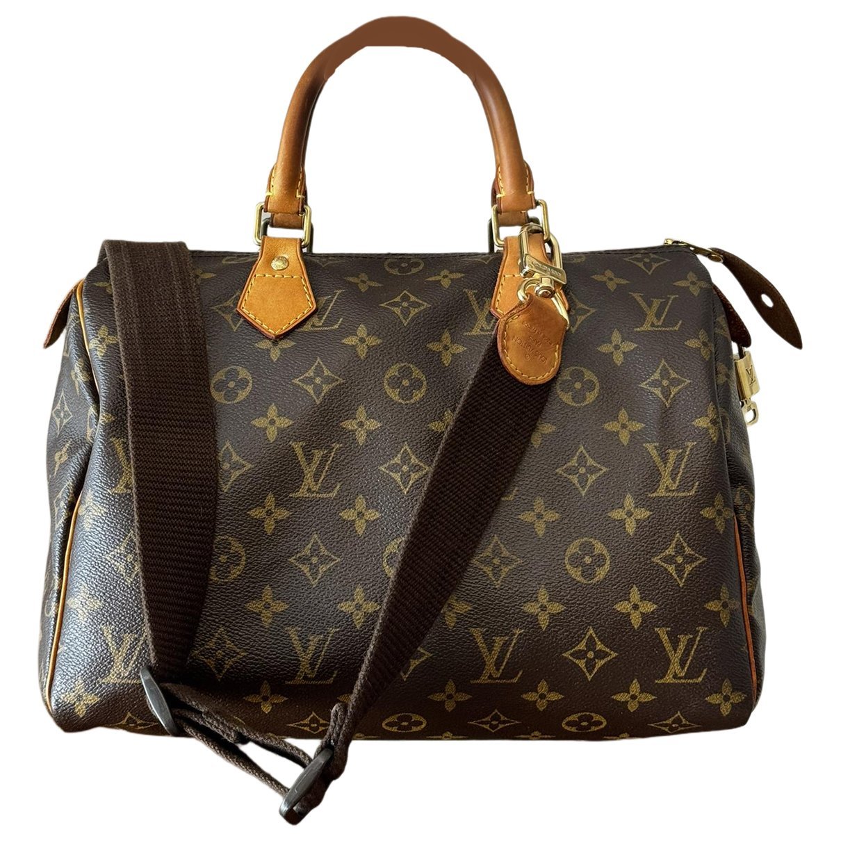 Speedy Bandoulière leather handbag