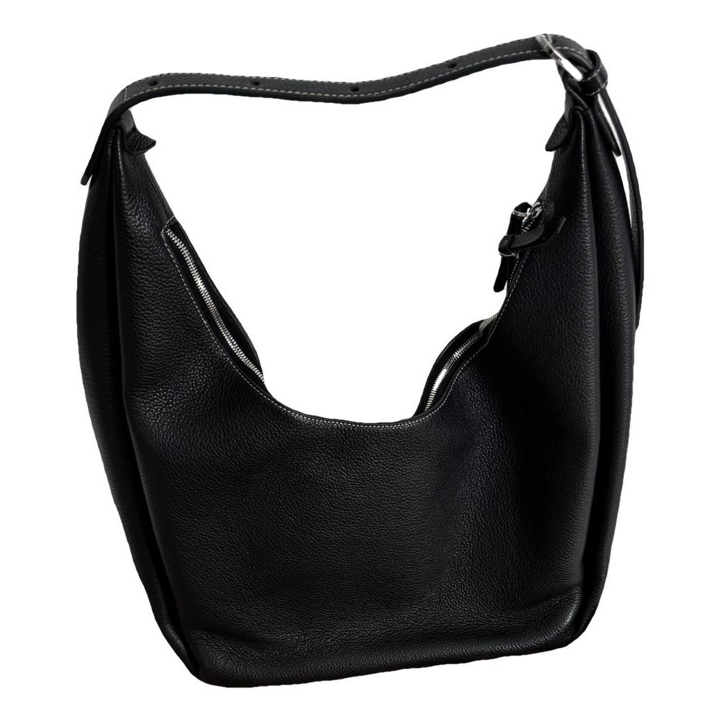 Leather tote