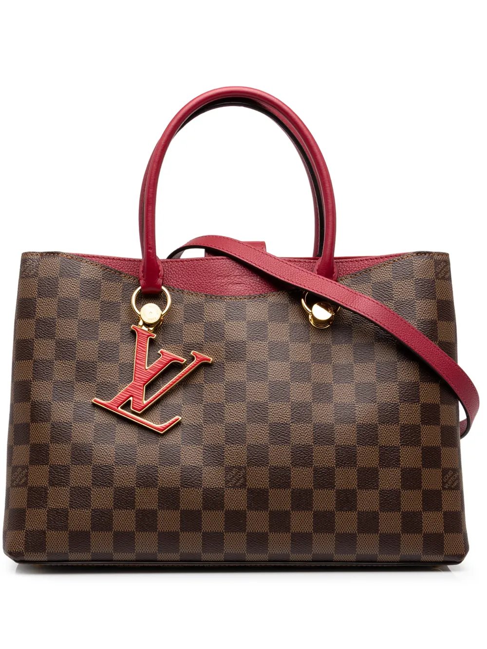 2019 Damier Ebene Riverside satchel