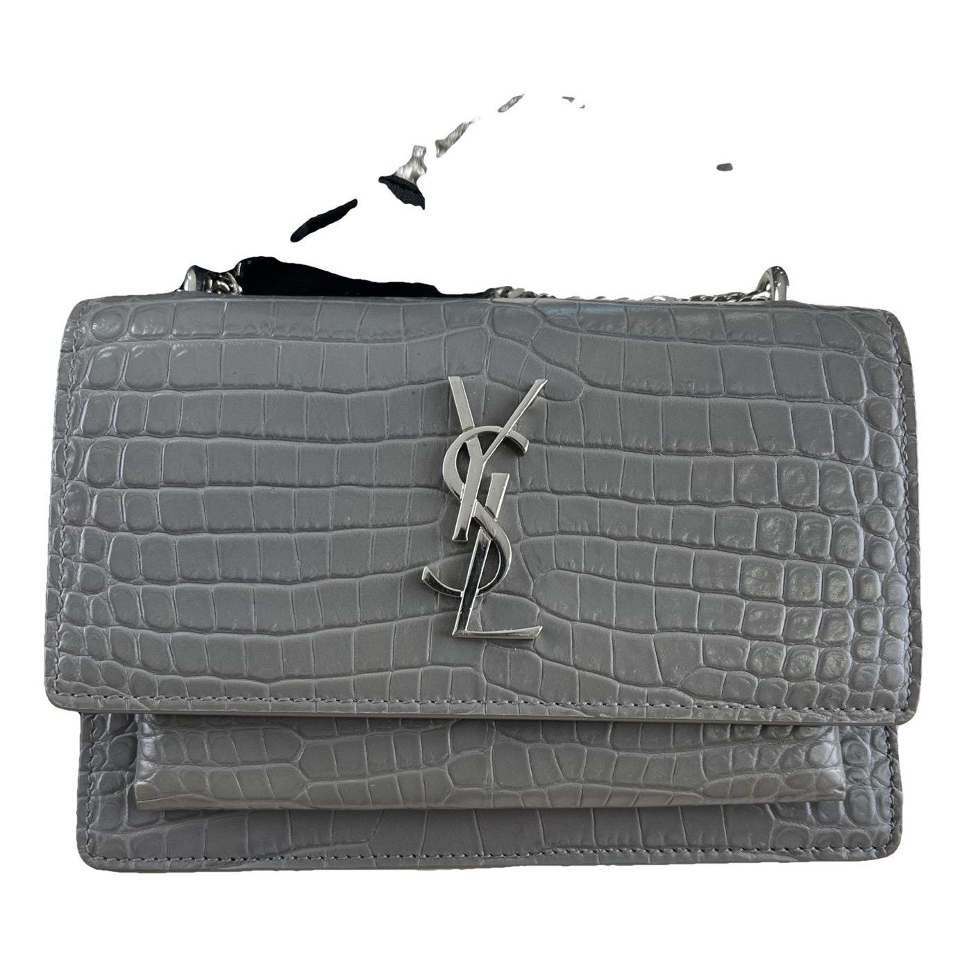 Sunset leather crossbody bag