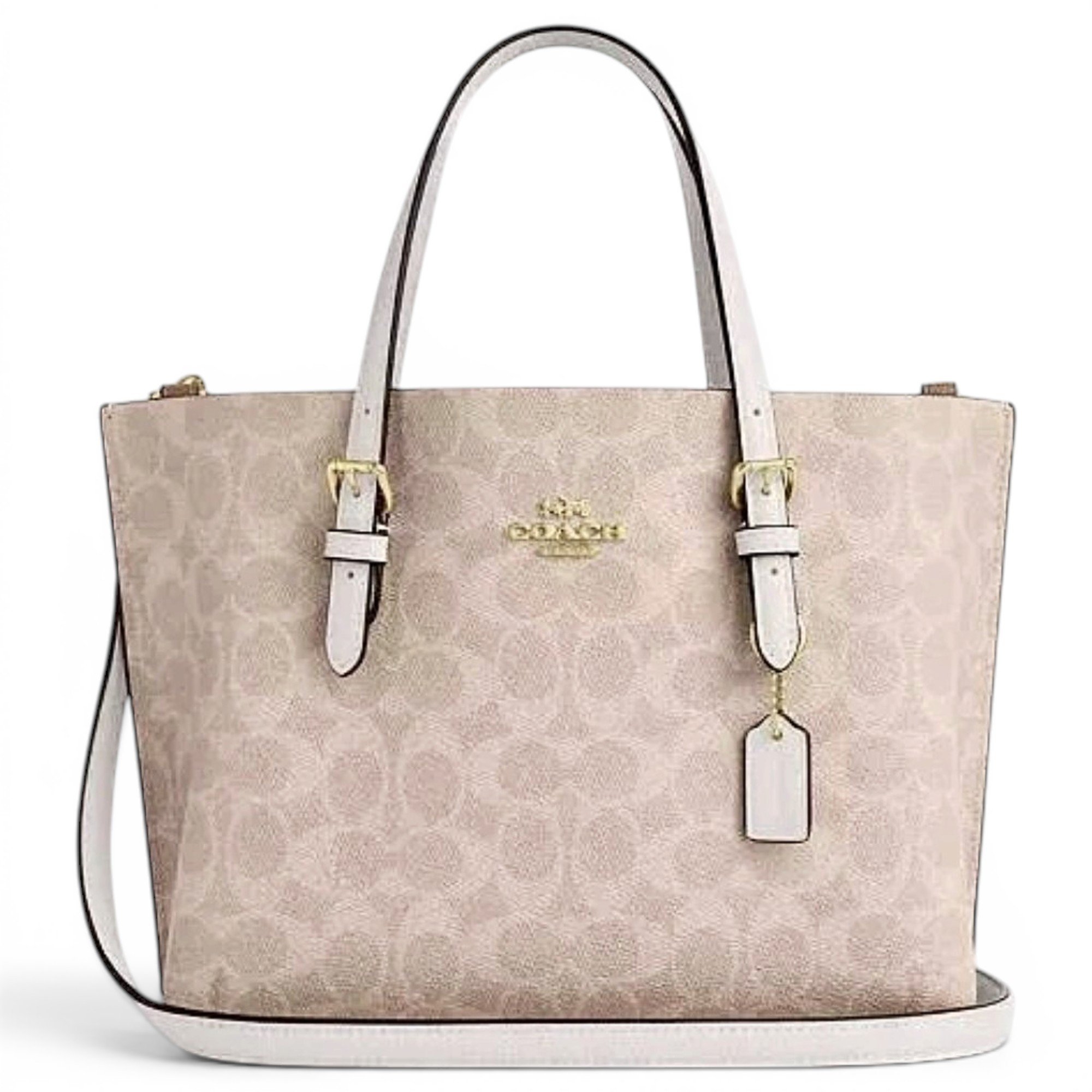 Leather tote