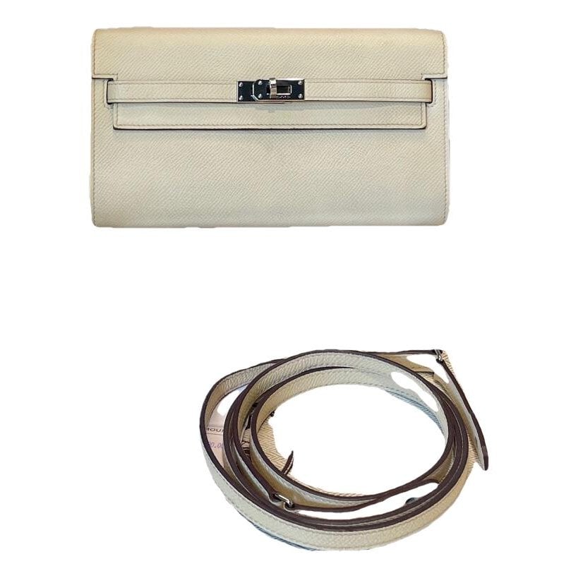 Kelly to go leather clutch bag