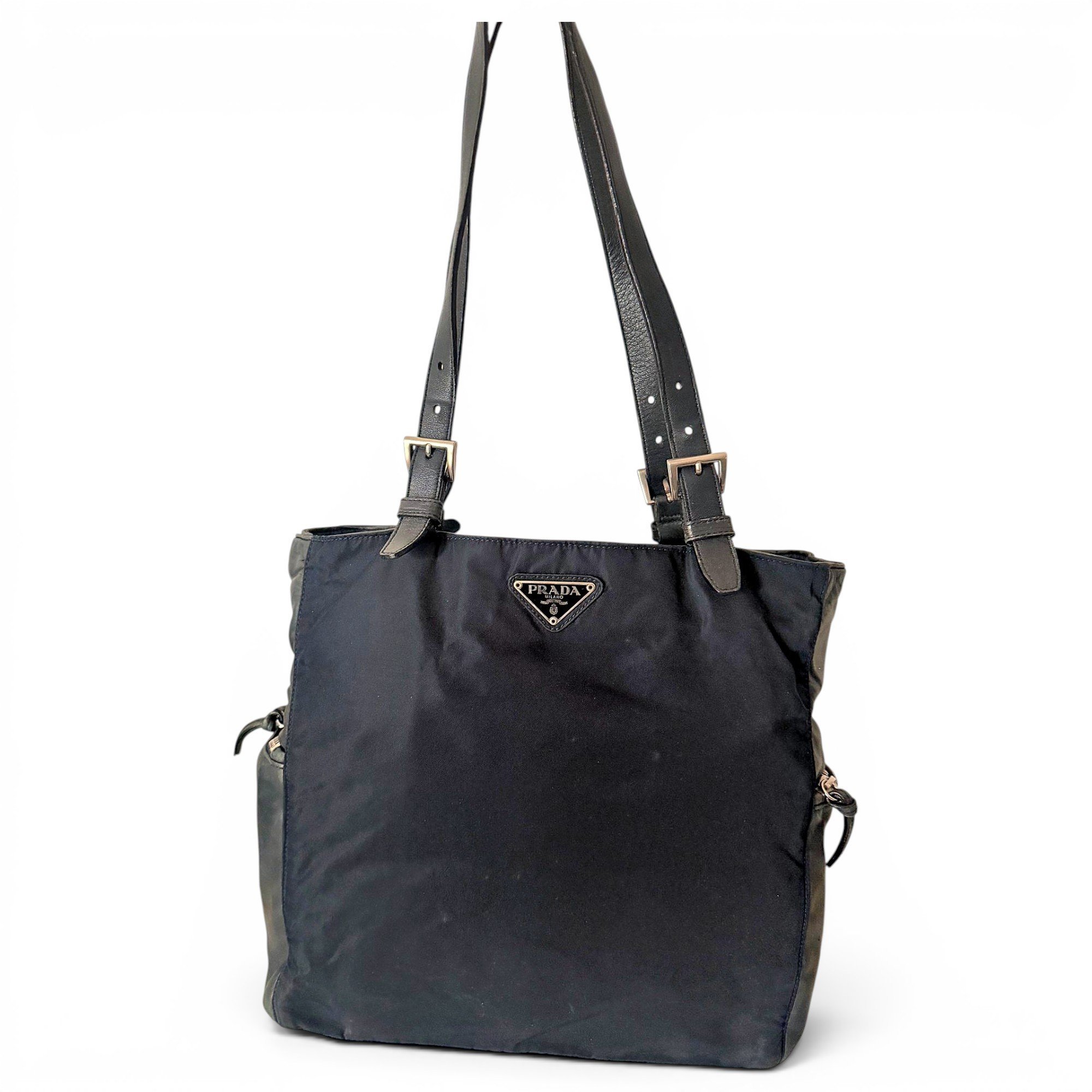Leather tote