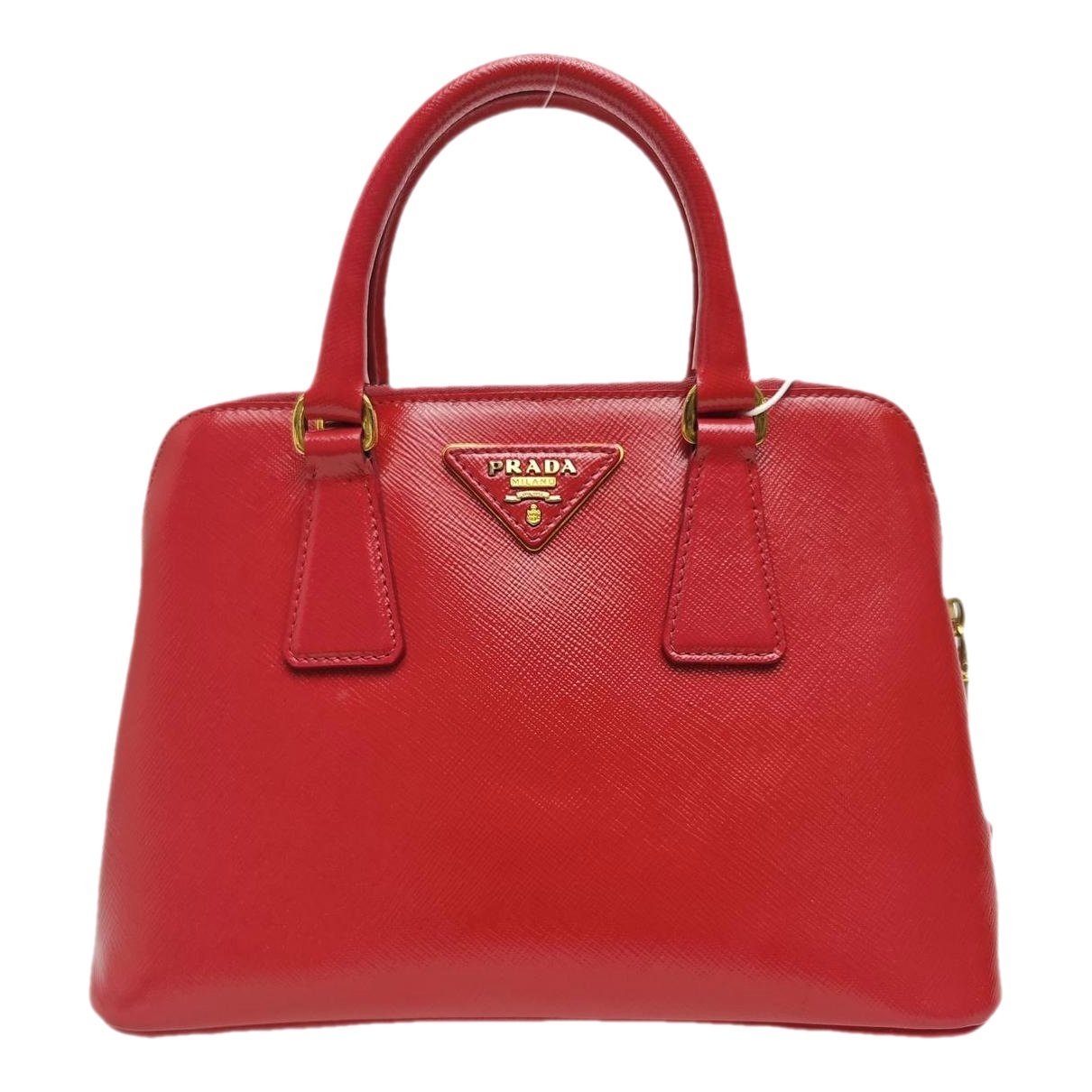 Promenade leather handbag