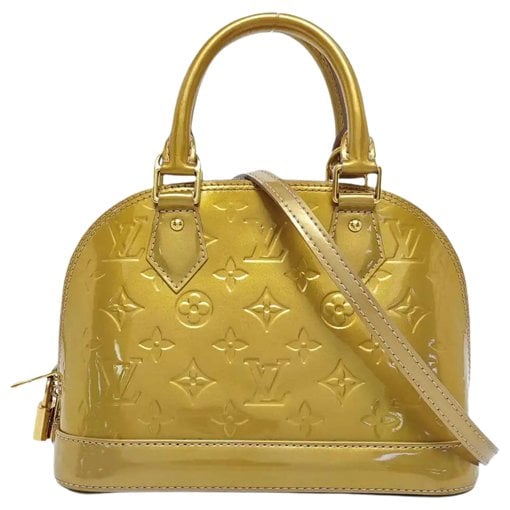 Alma patent leather handbag