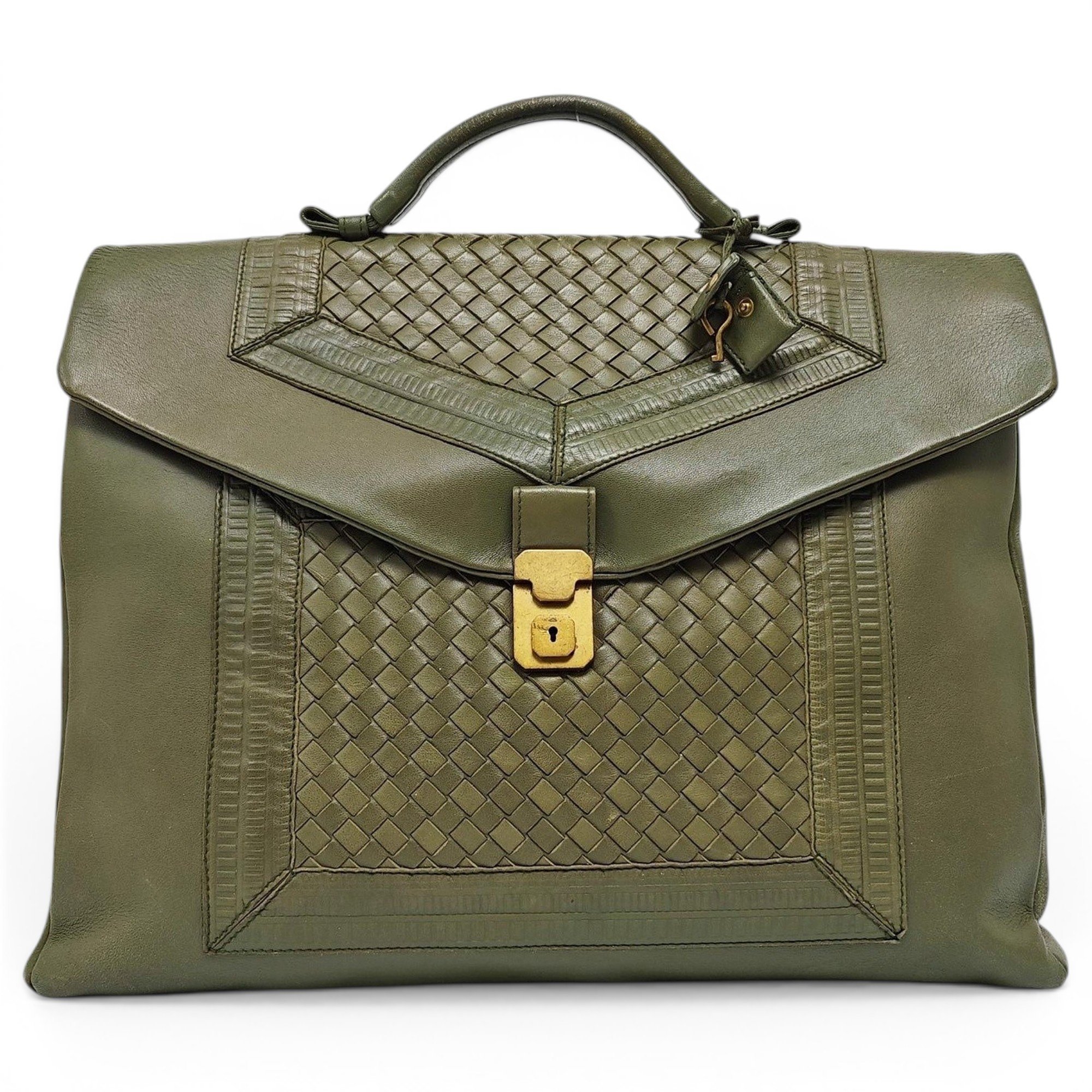 Leather handbag