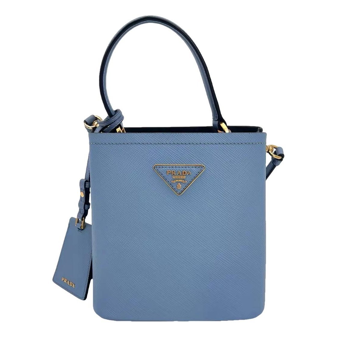Panier leather handbag