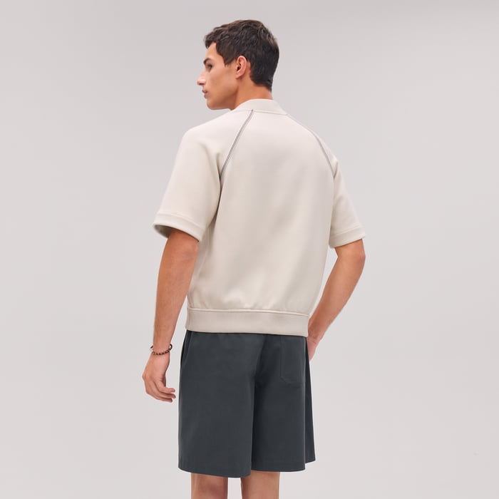 Vapeur "Reversible Sport" Zipped T-shirt