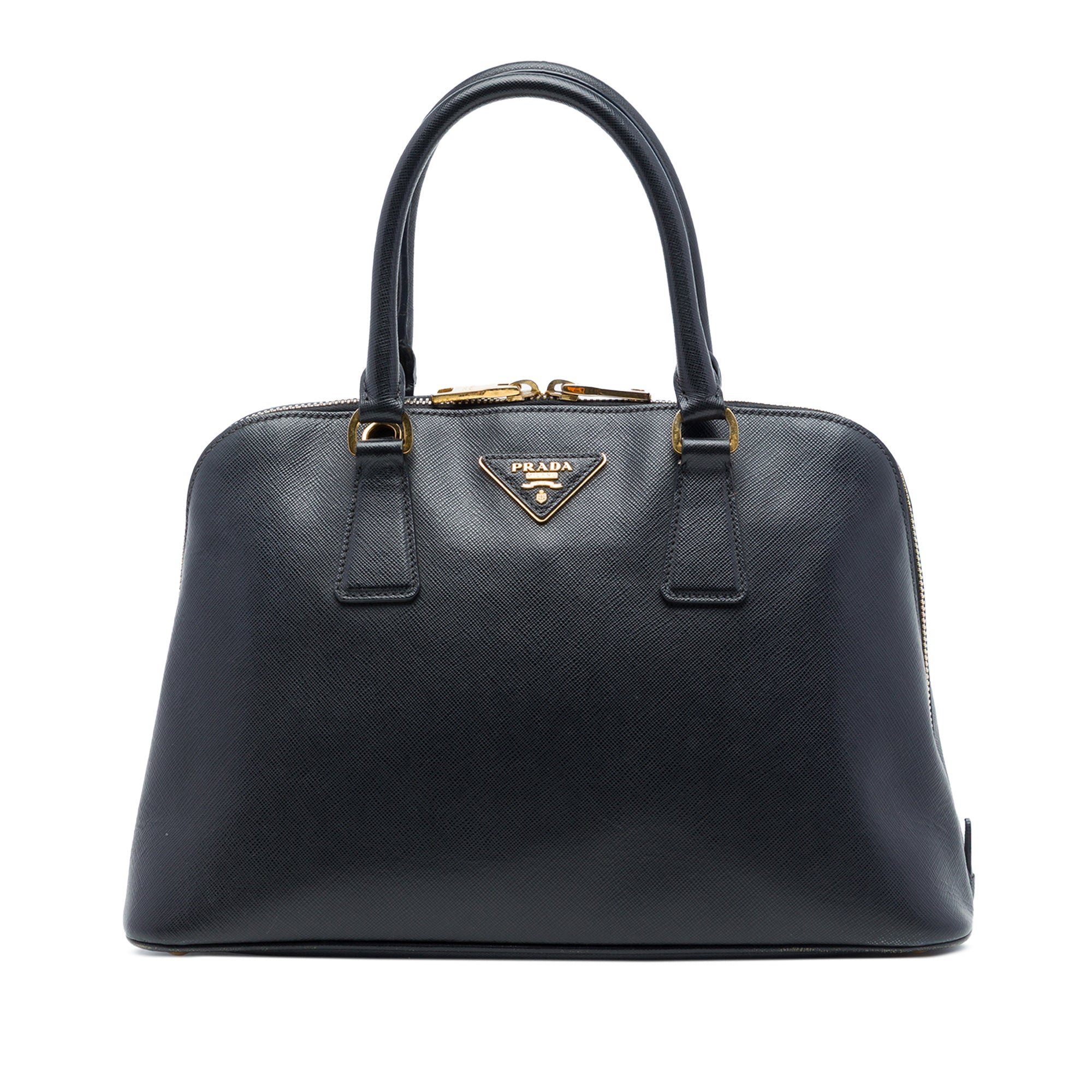 Promenade leather satchel