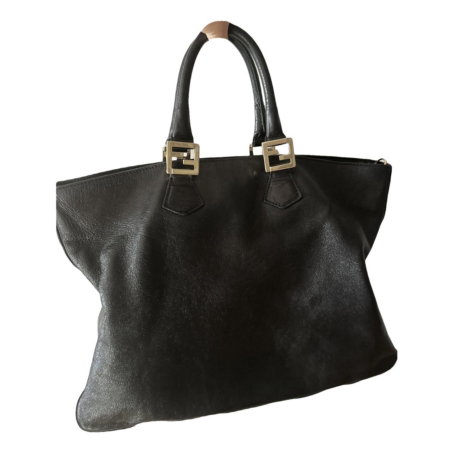 Sunshine leather tote
