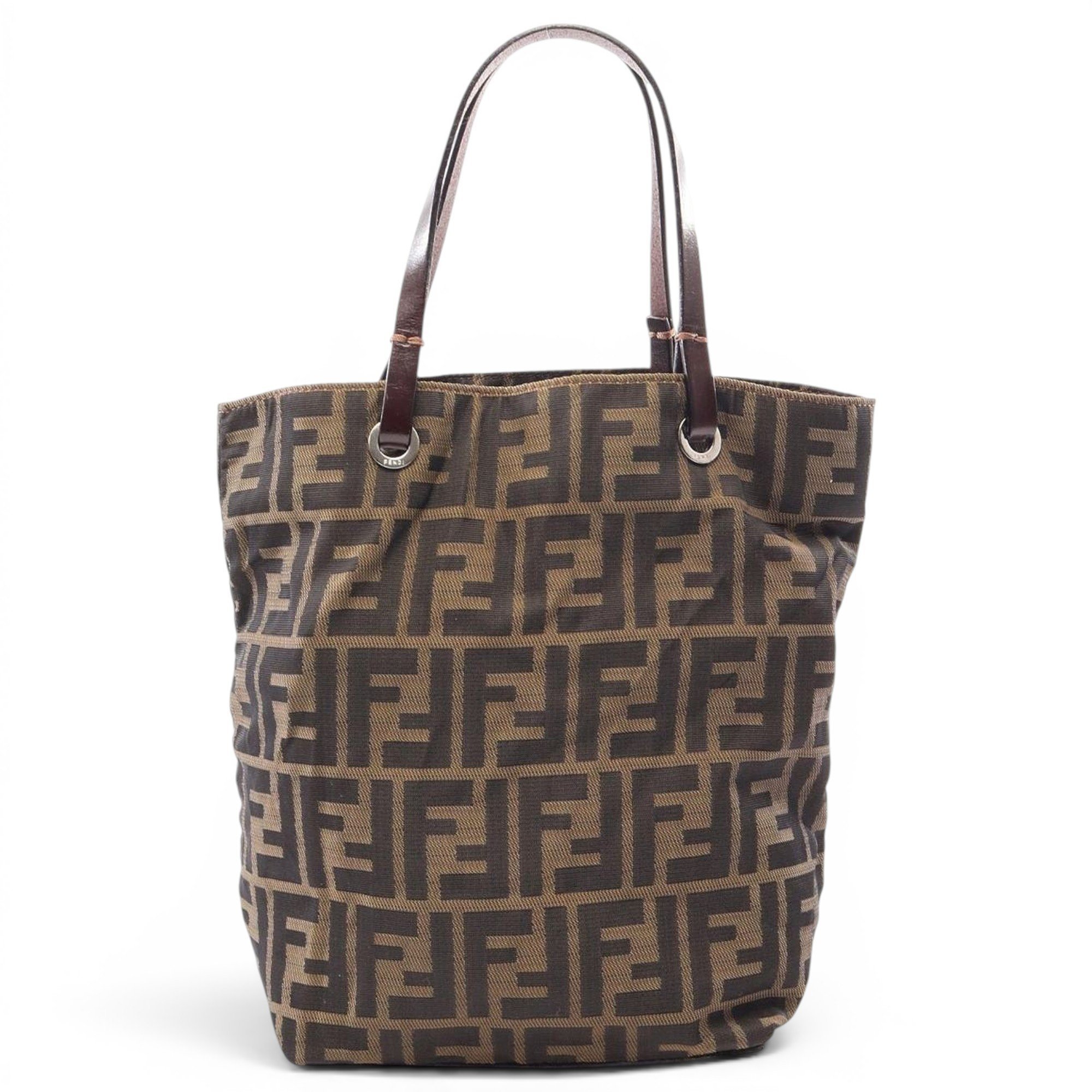 Leather tote