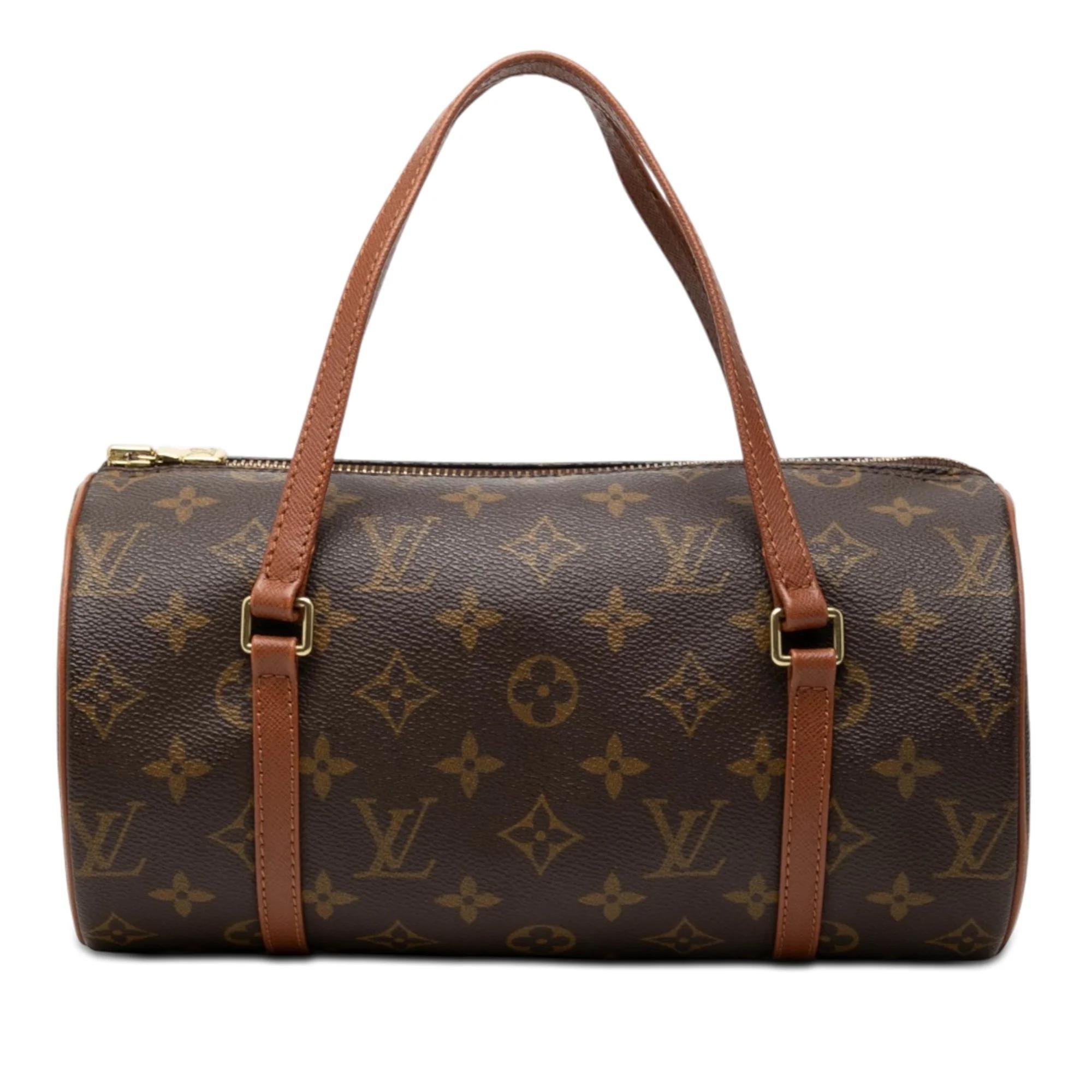 Papillon leather handbag