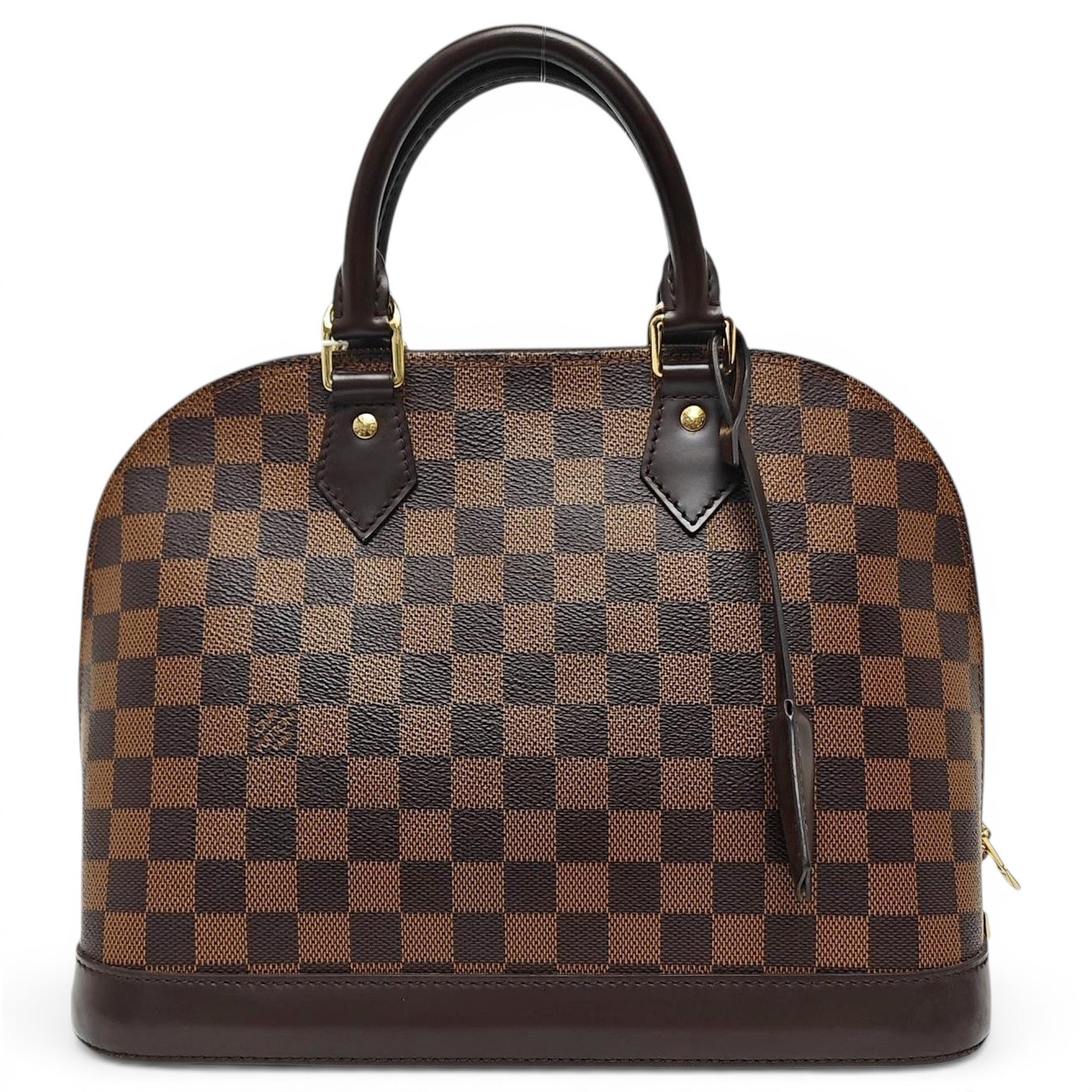 Alma leather handbag