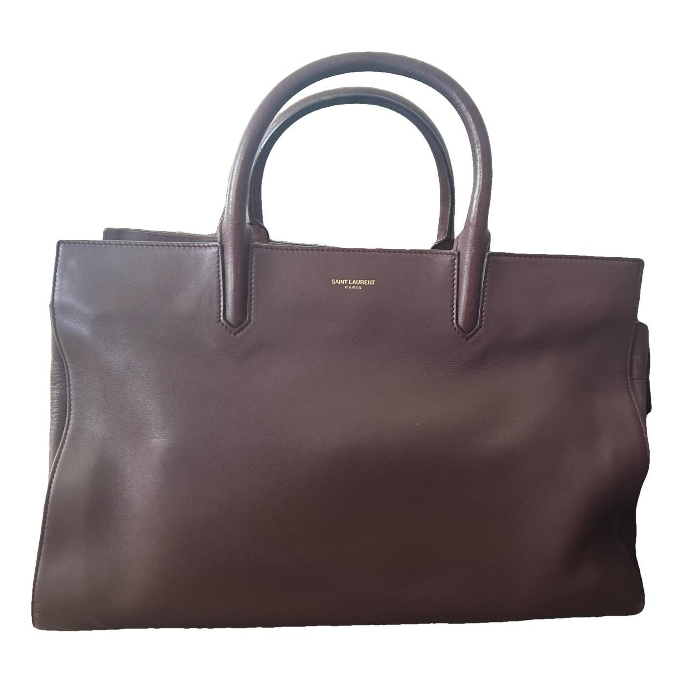 Cabas Rive Gauche leather handbag