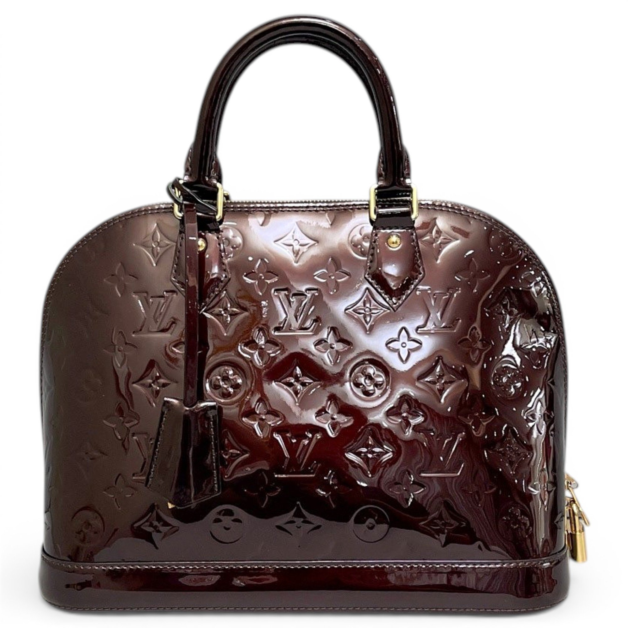 Alma leather handbag