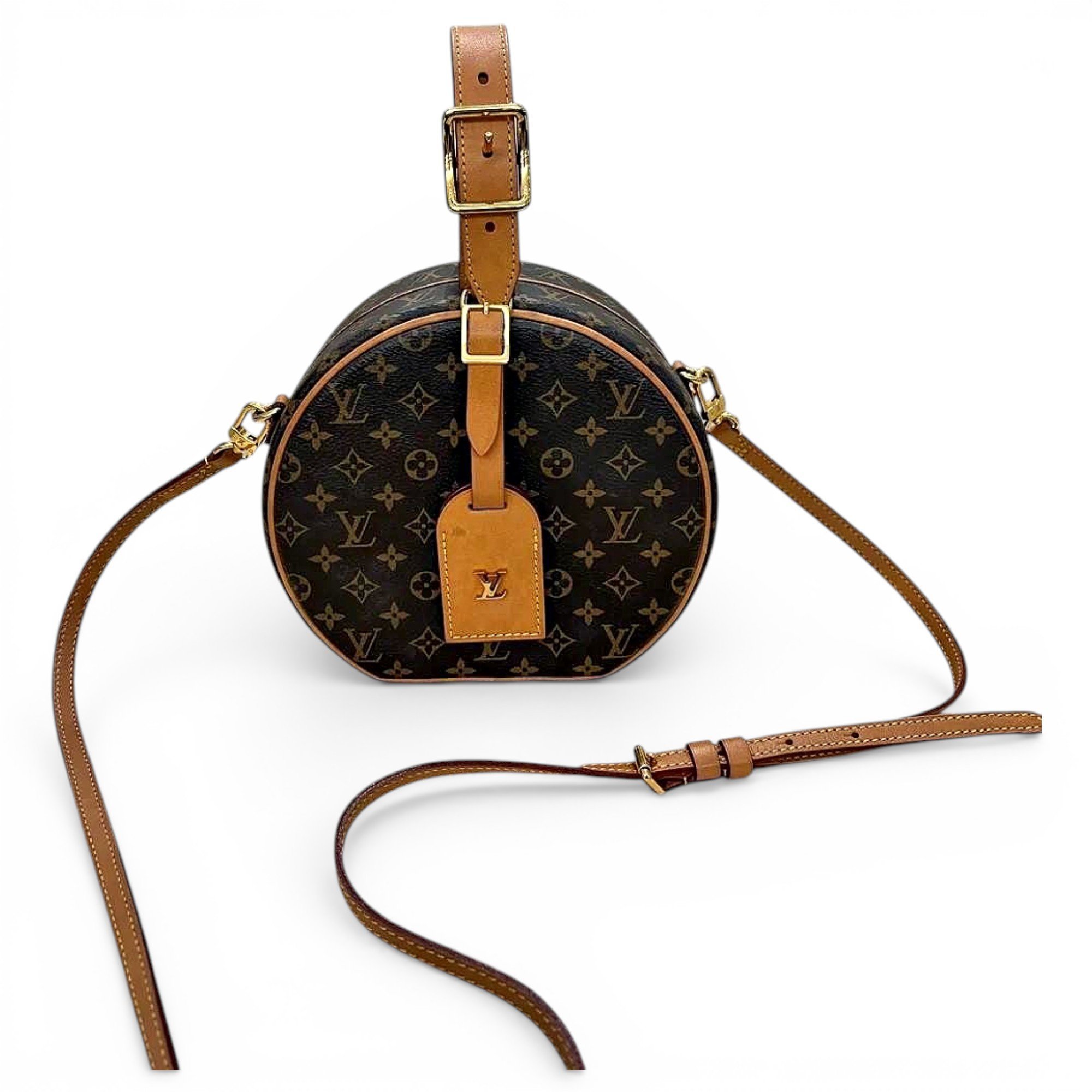 Petite Boîte Chapeau leather handbag