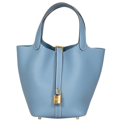 Picotin leather handbag