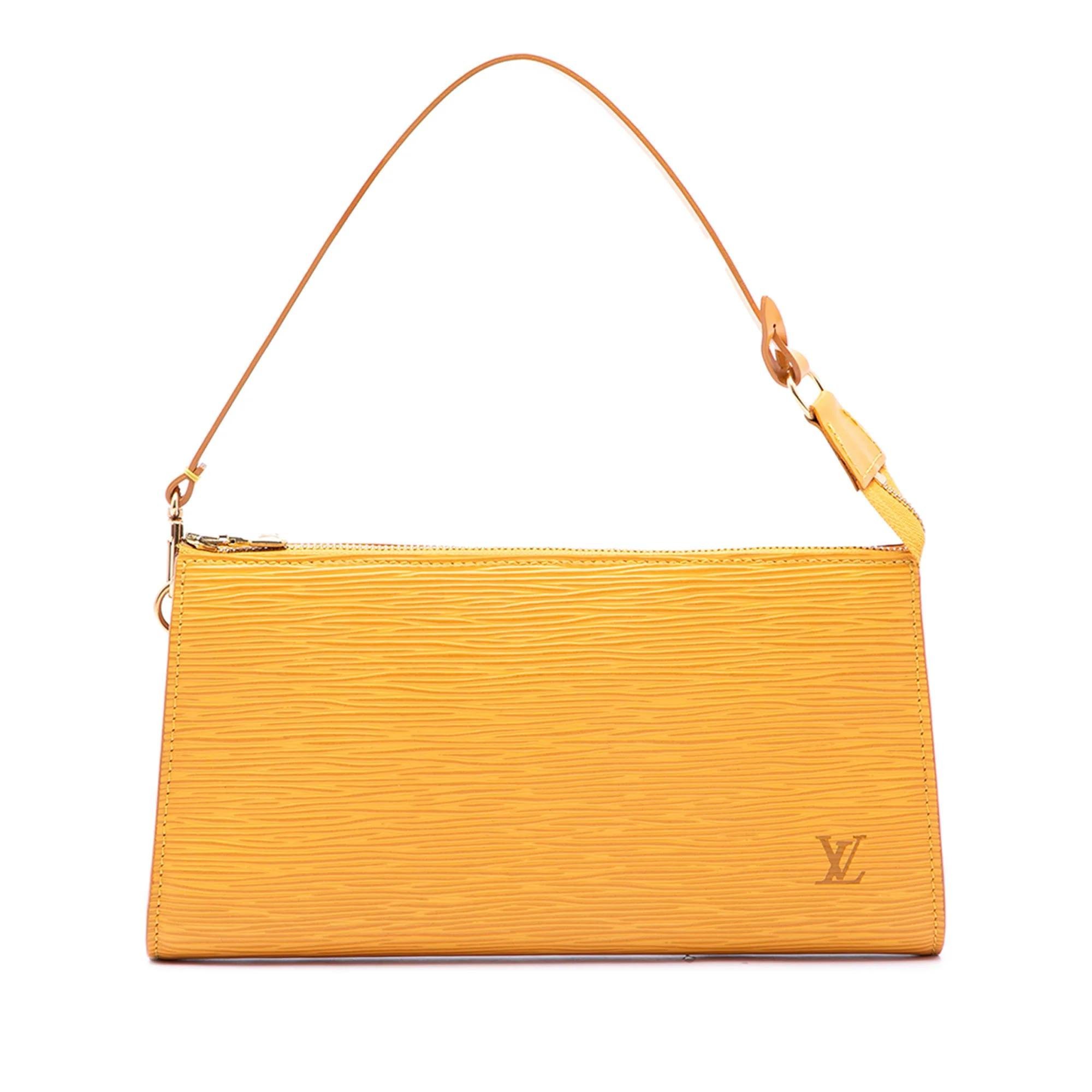 Pochette Accessoire leather handbag