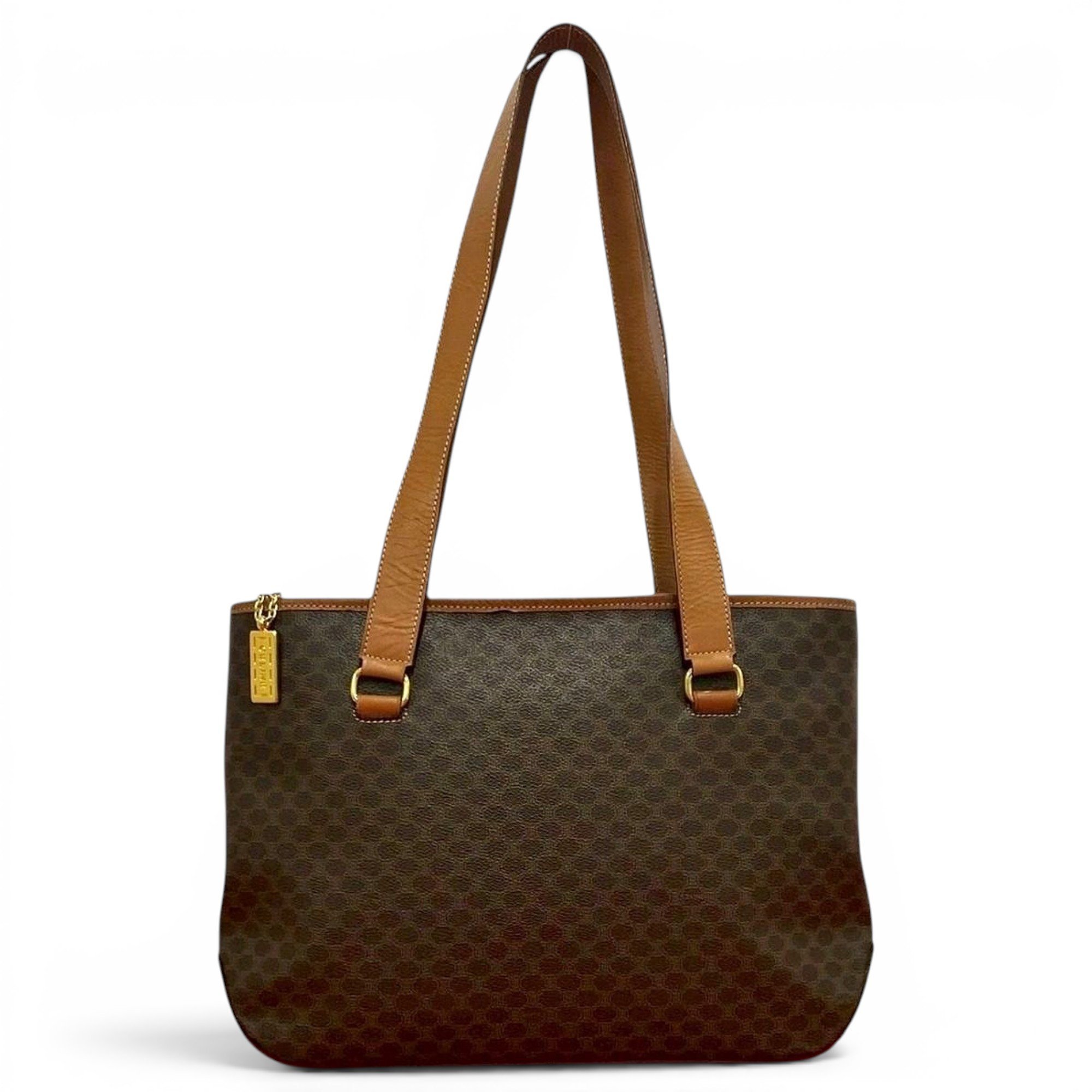 Edge leather tote
