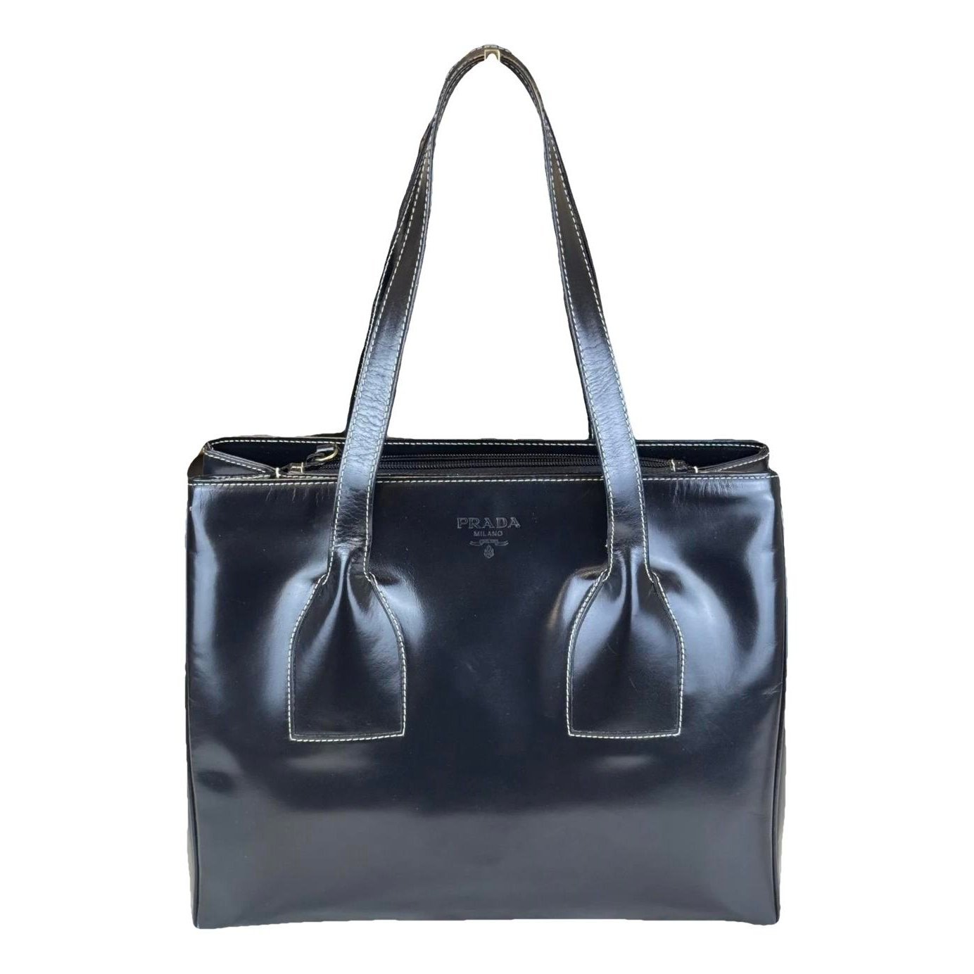 Leather handbag