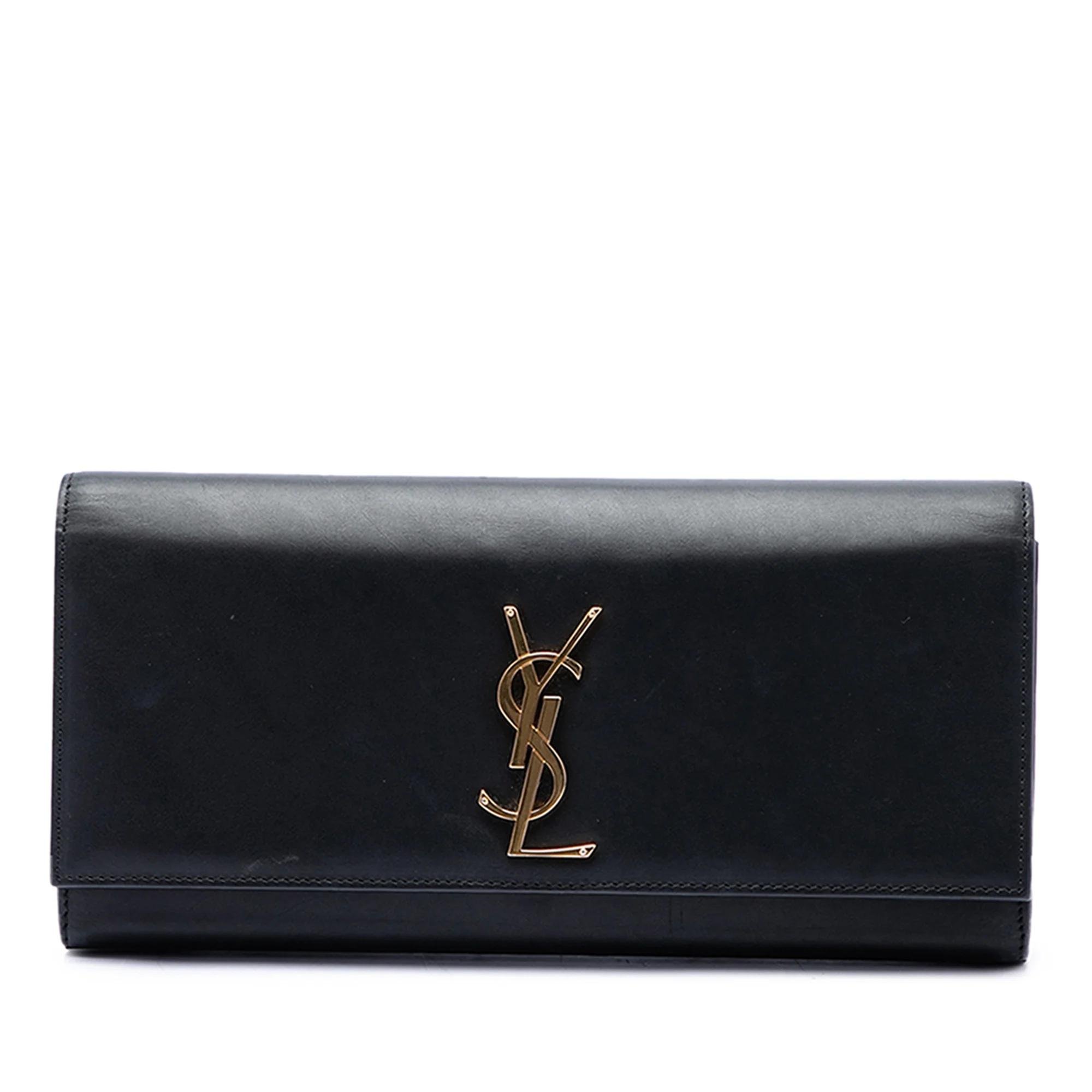 Cassandre leather clutch bag