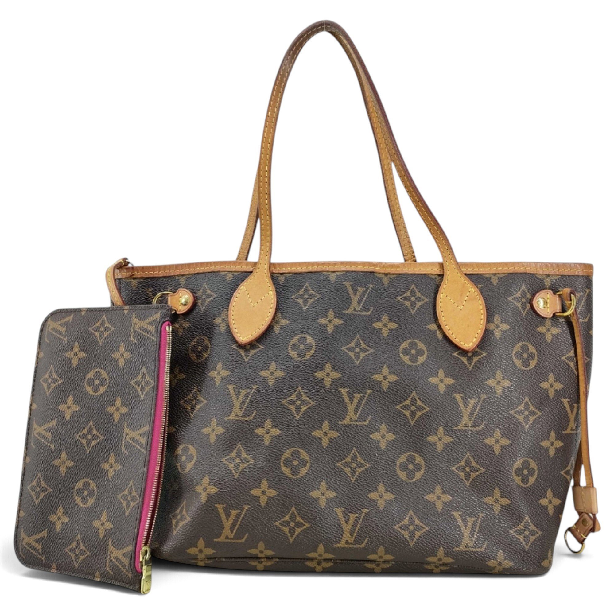 Neverfull leather tote