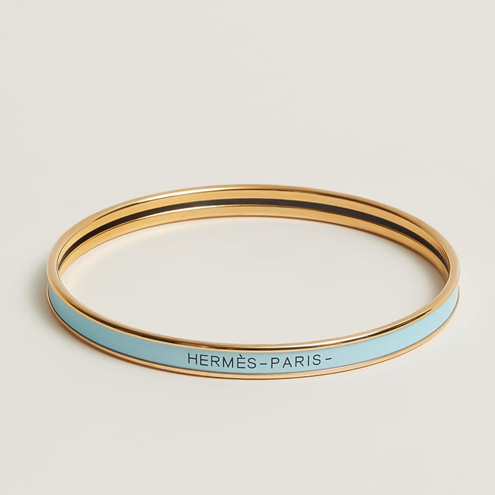 Bleu Polaire Uni Bangle